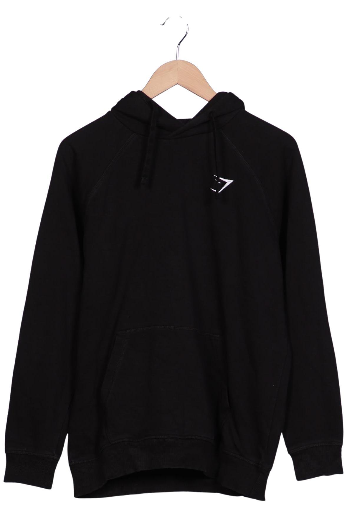 

Gymshark Herren Kapuzenpullover, schwarz, Gr. 48