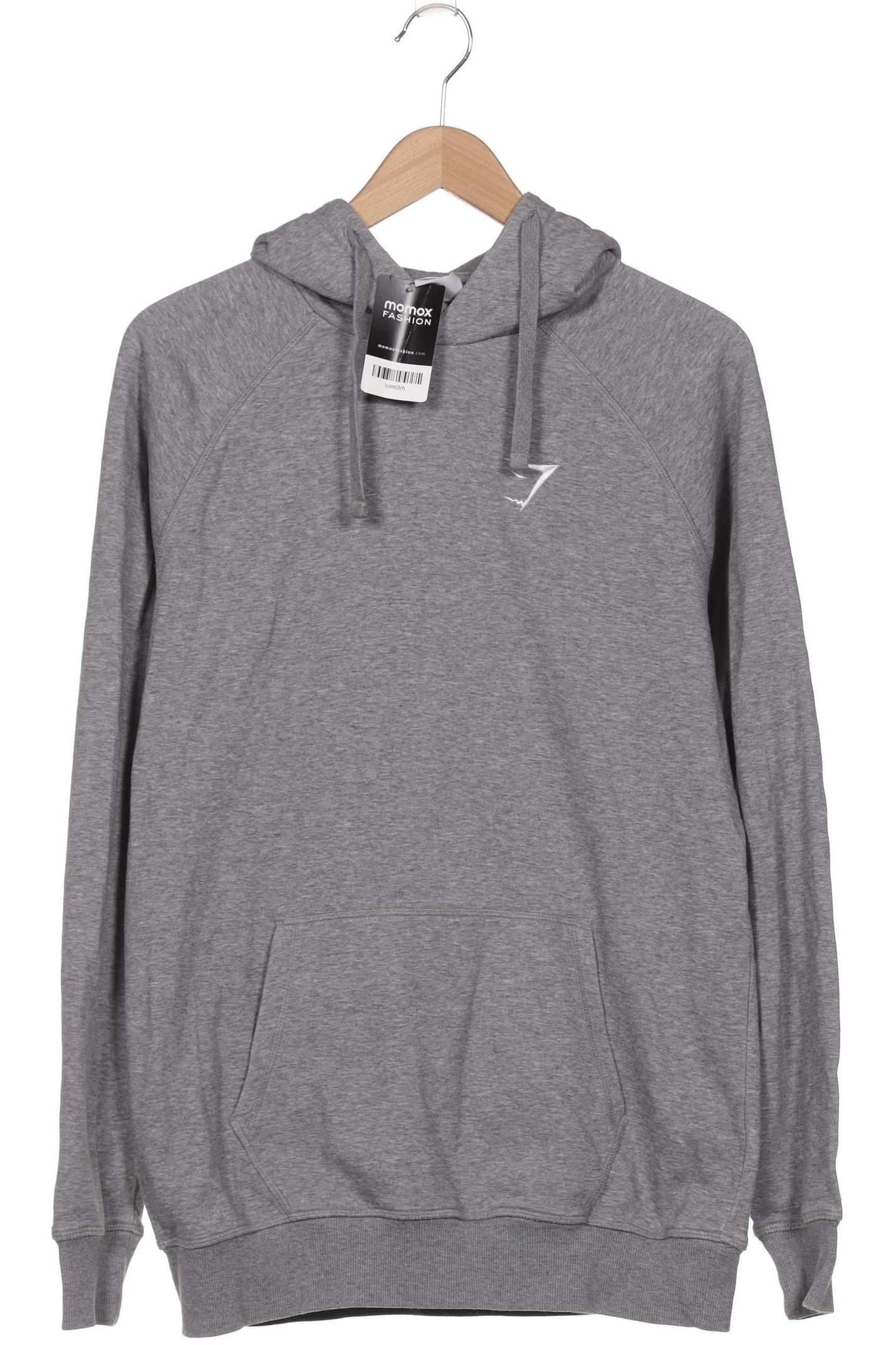 

Gymshark Herren Kapuzenpullover, grau, Gr. 52