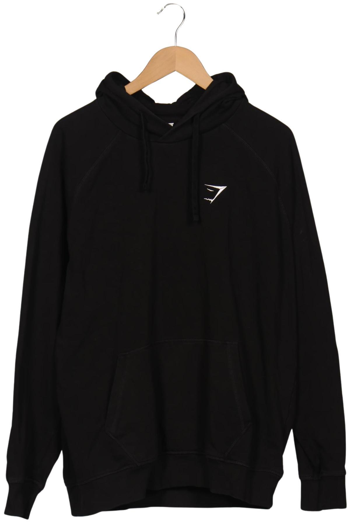 

Gymshark Herren Kapuzenpullover, schwarz, Gr. 56