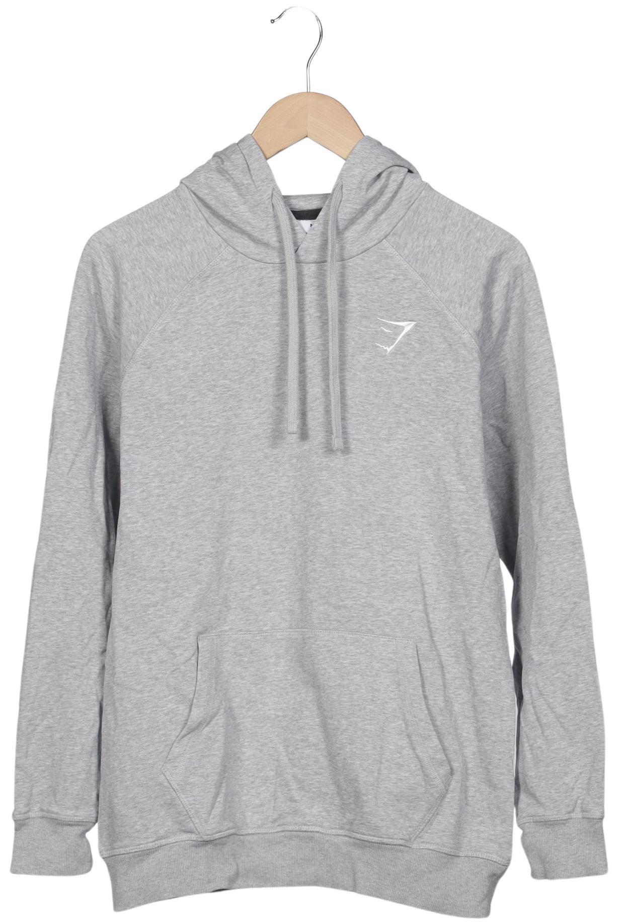 

Gymshark Herren Kapuzenpullover, grau, Gr. 48