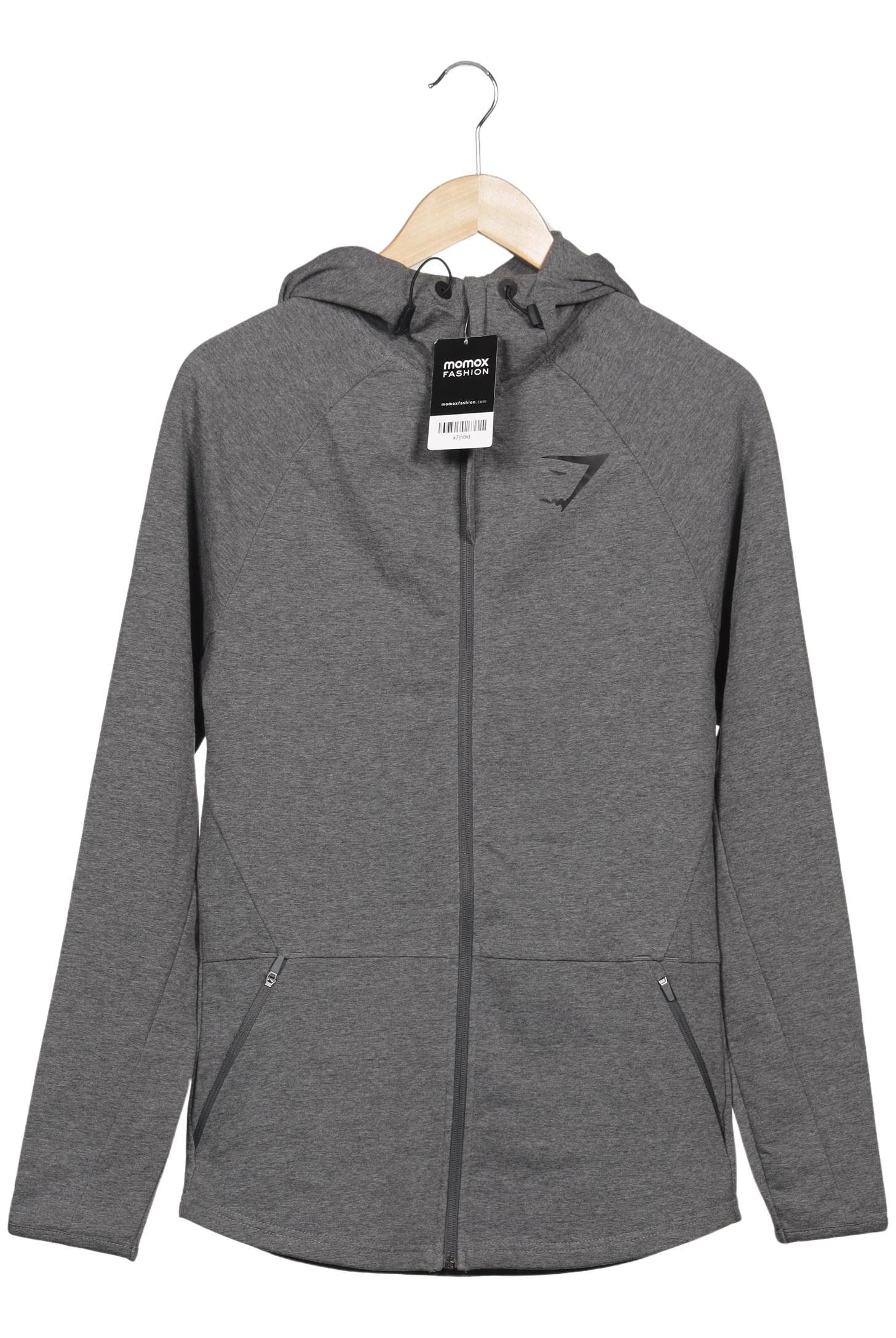 

Gymshark Herren Kapuzenpullover, grau, Gr. 48