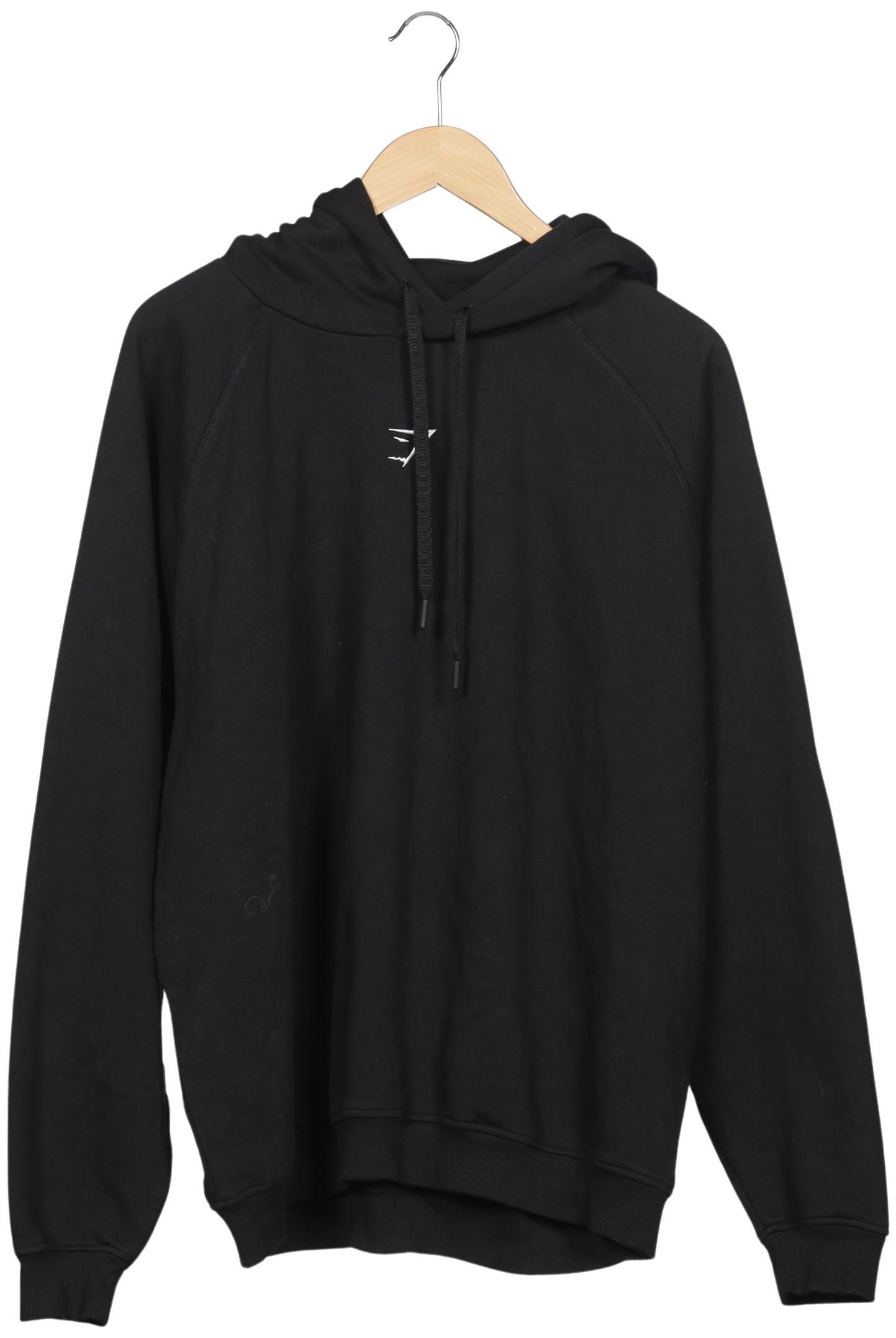 

Gymshark Herren Kapuzenpullover, schwarz, Gr. 54