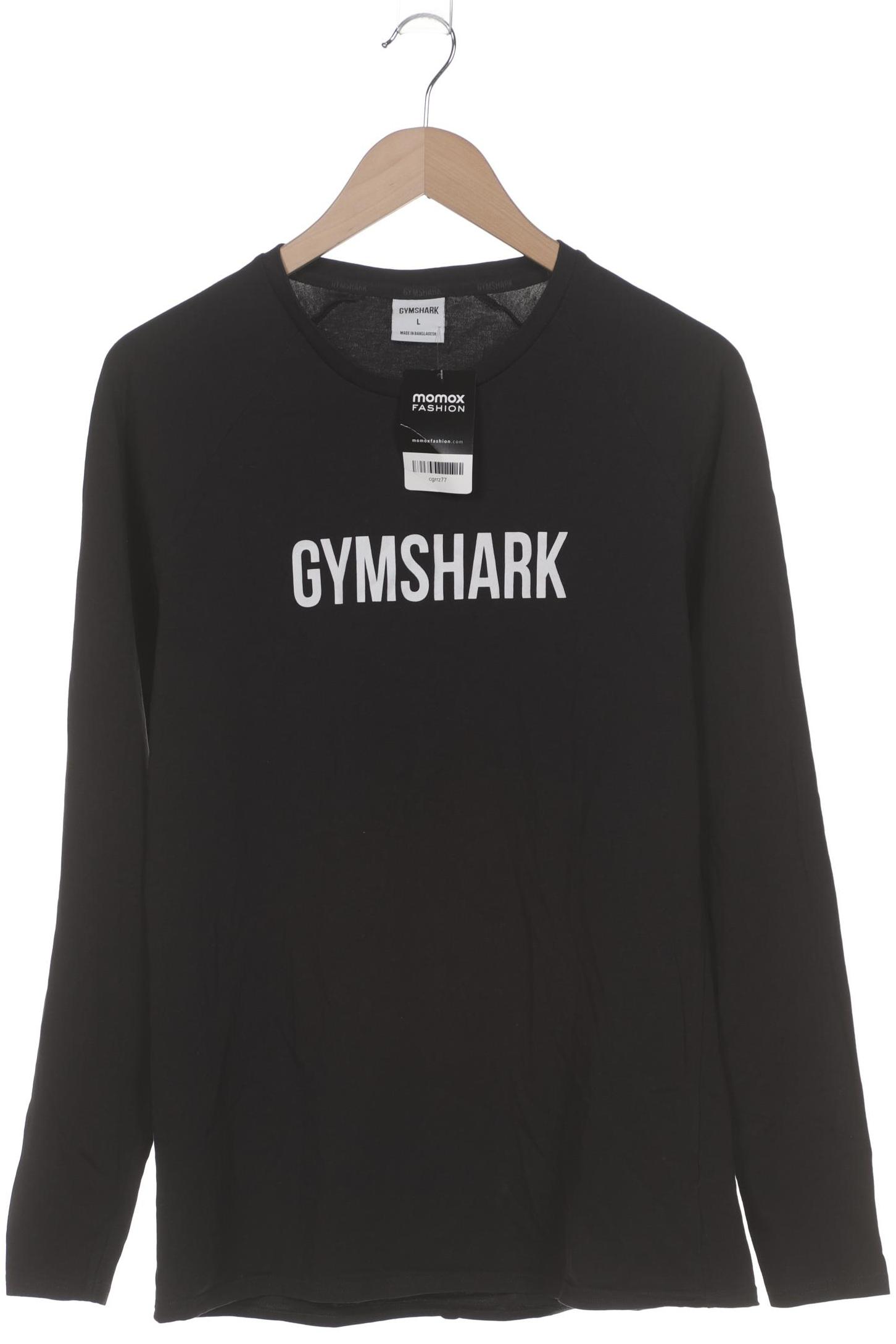 

Gymshark Herren Langarmshirt, schwarz, Gr. 52