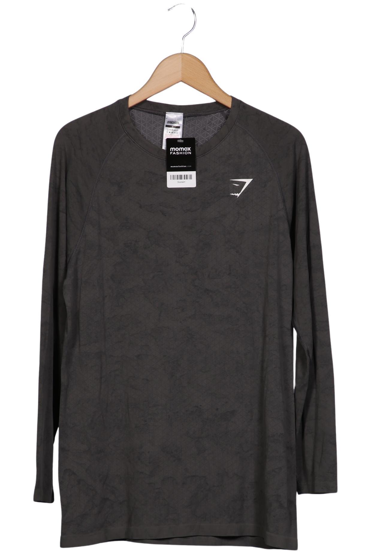 

Gymshark Herren Langarmshirt, grau, Gr. 52