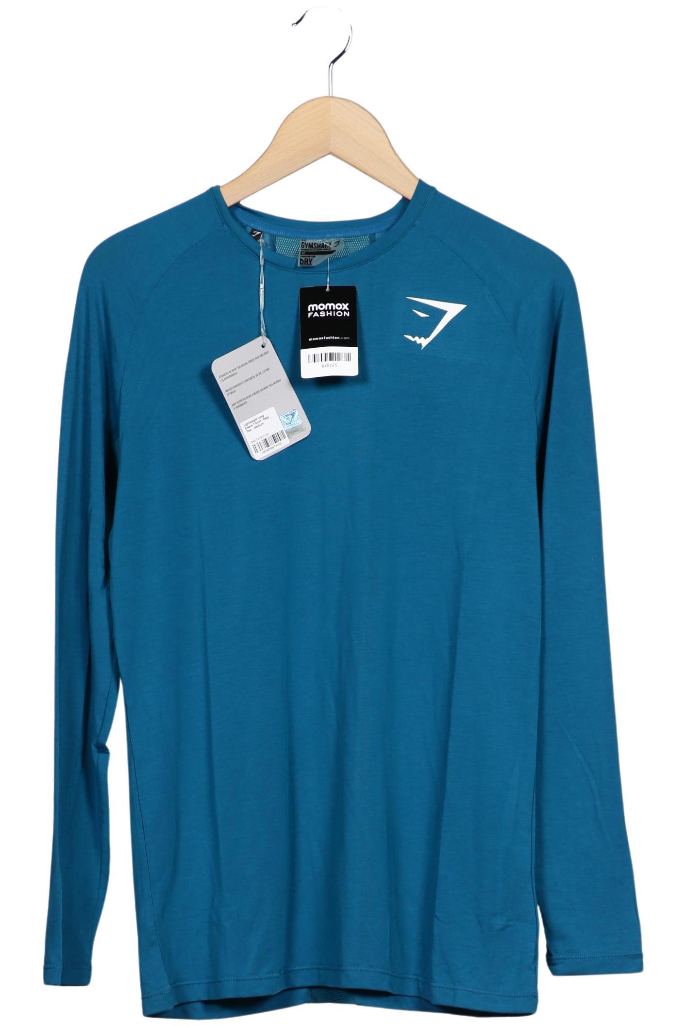 Thumbnail - Gymshark Herren Langarmshirt, türkis, Gr. 48