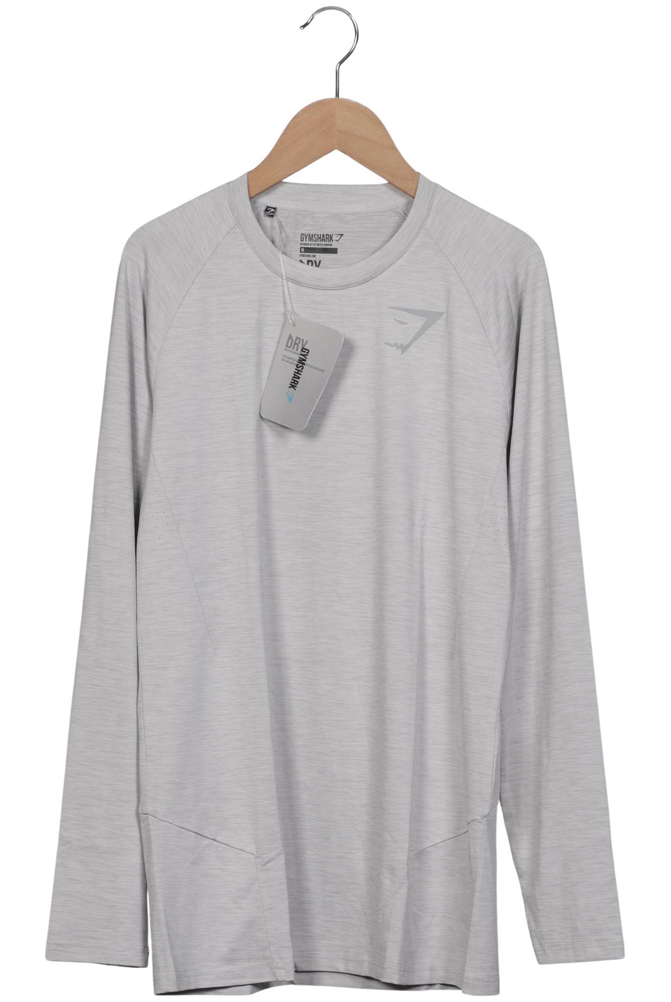 

Gymshark Herren Langarmshirt, grau, Gr. 48