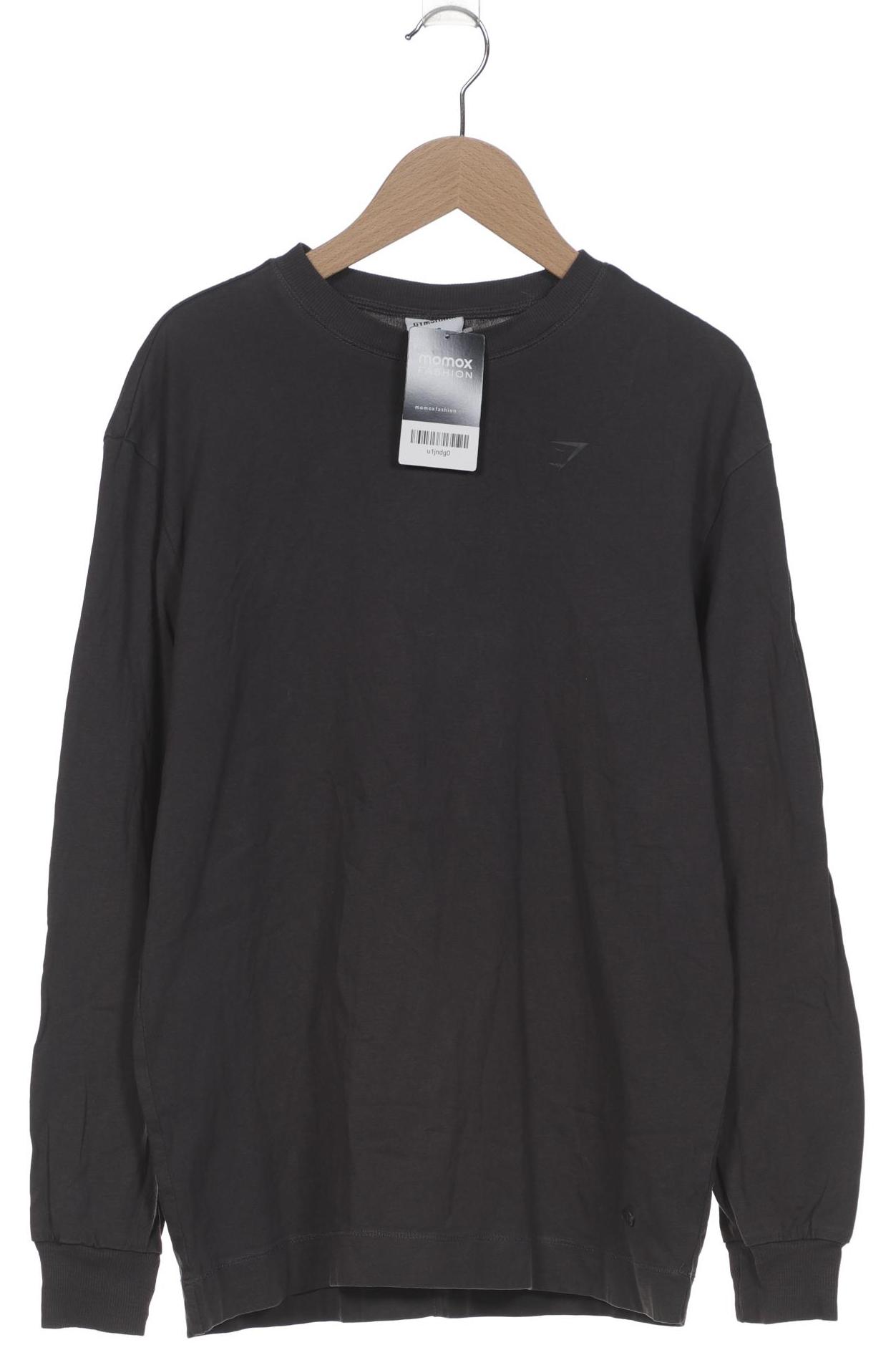 

Gymshark Herren Langarmshirt, grau, Gr. 44