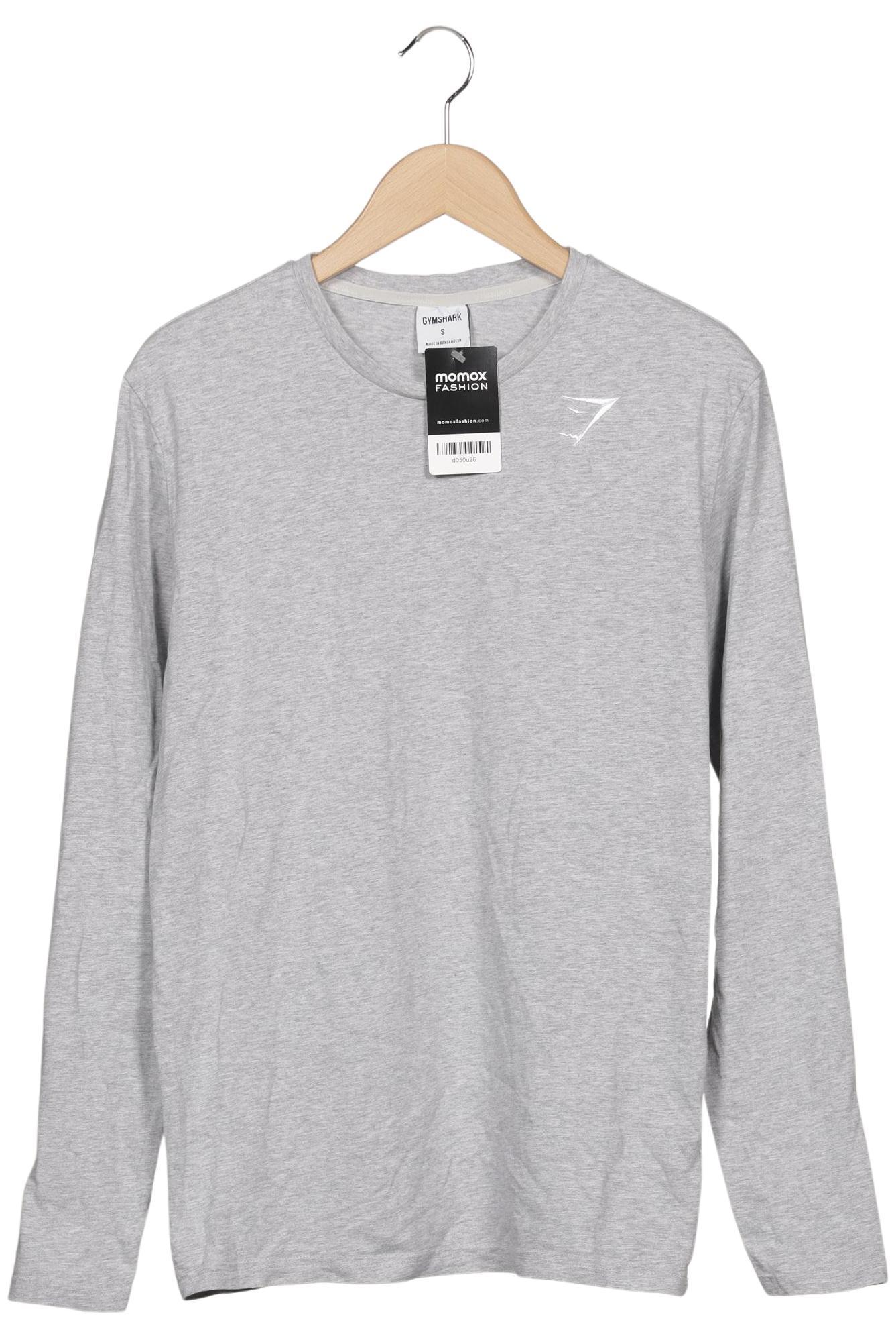 

Gymshark Herren Langarmshirt, grau, Gr. 46