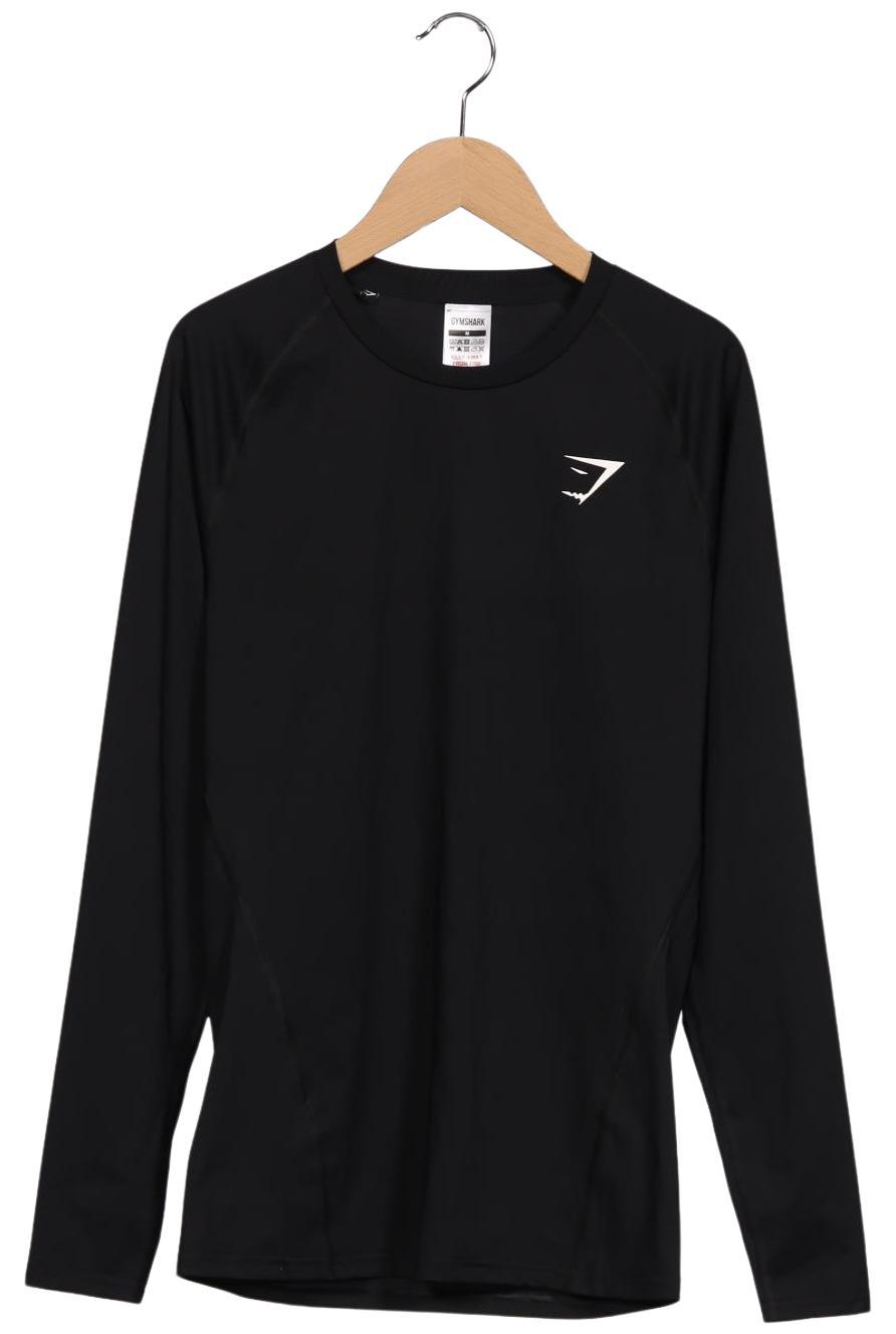 

Gymshark Herren Langarmshirt, schwarz, Gr. 48