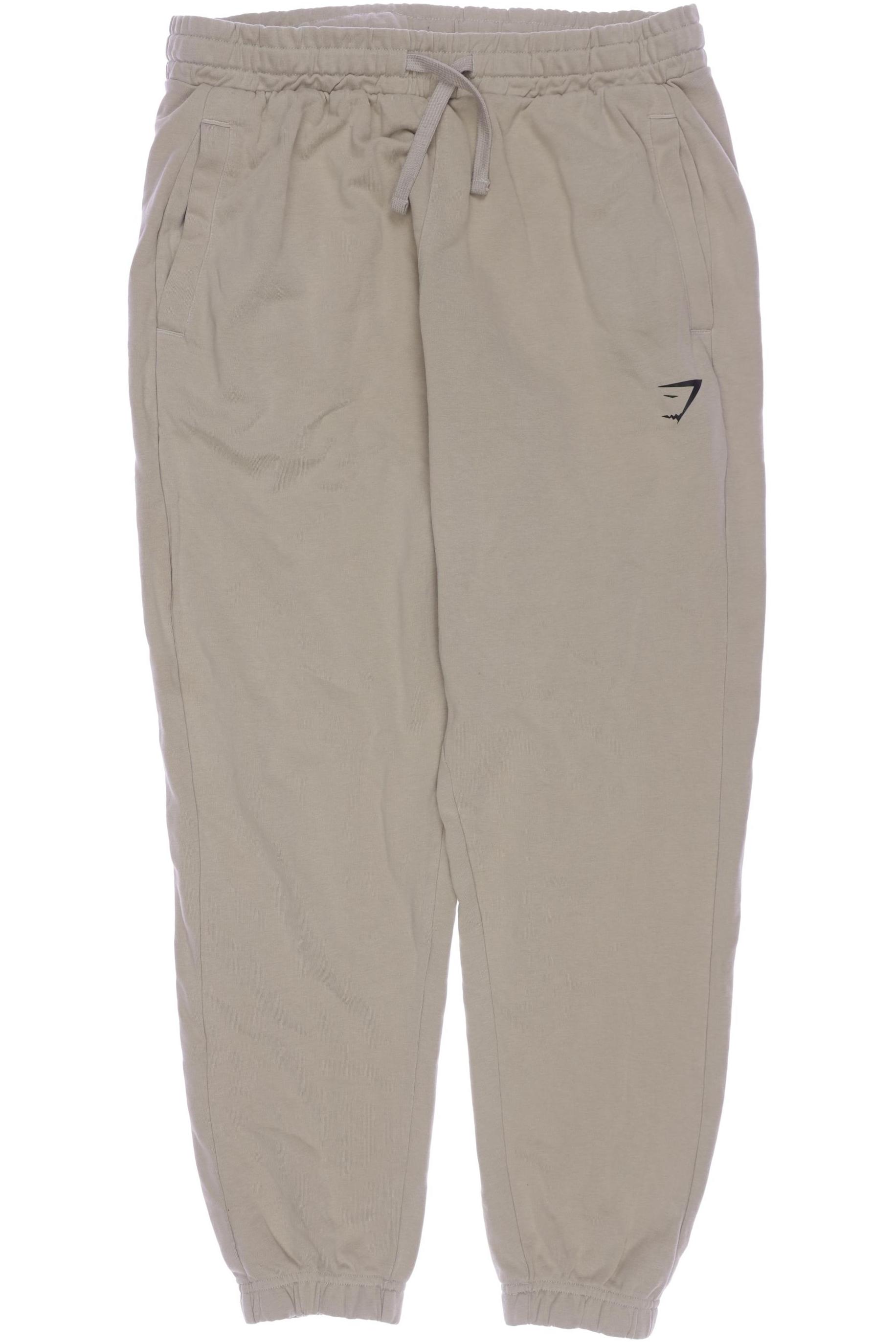 

Gymshark Herren Stoffhose, beige, Gr. 0