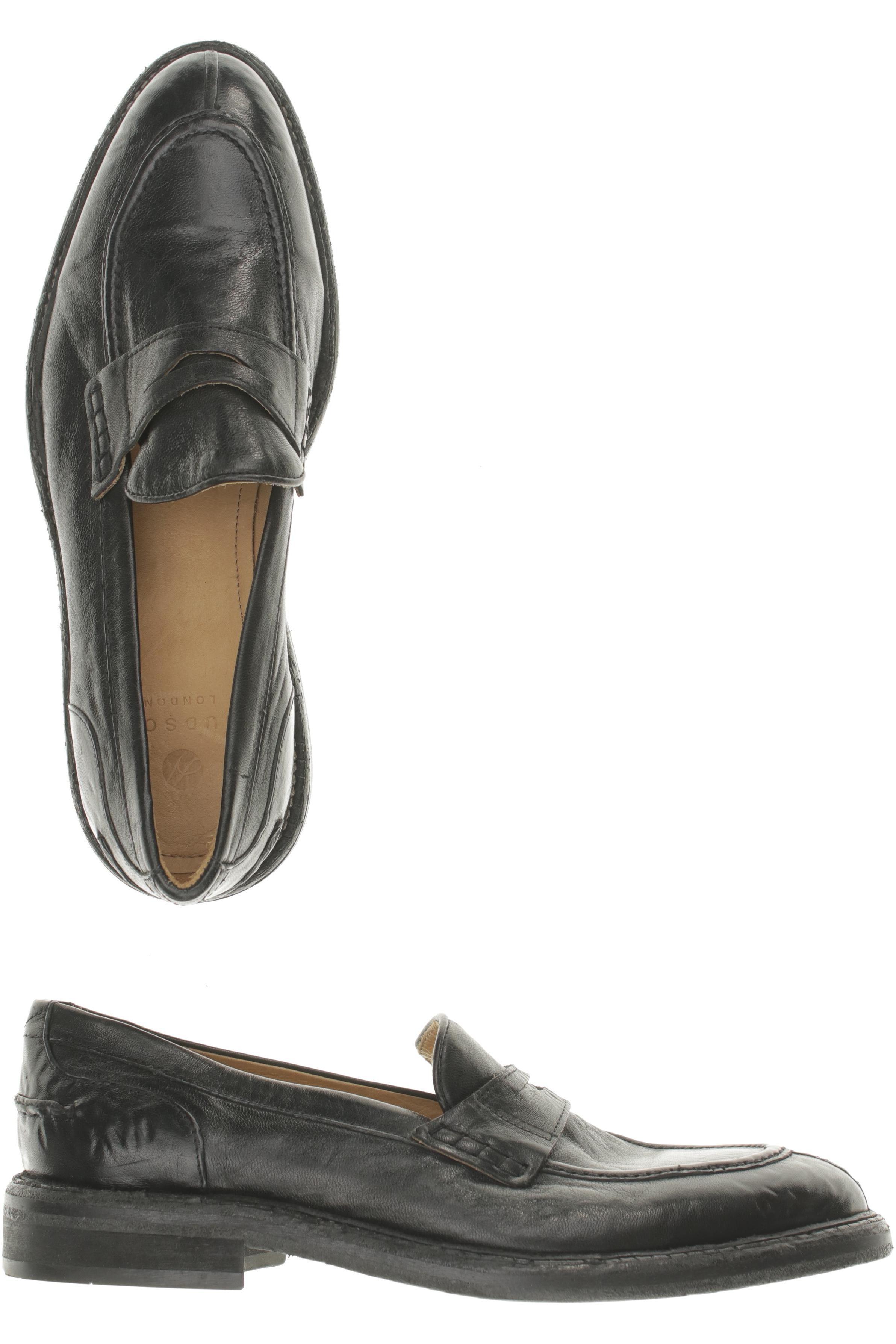 Thumbnail - H by Hudson Herren Halbschuh, schwarz, Gr. 42