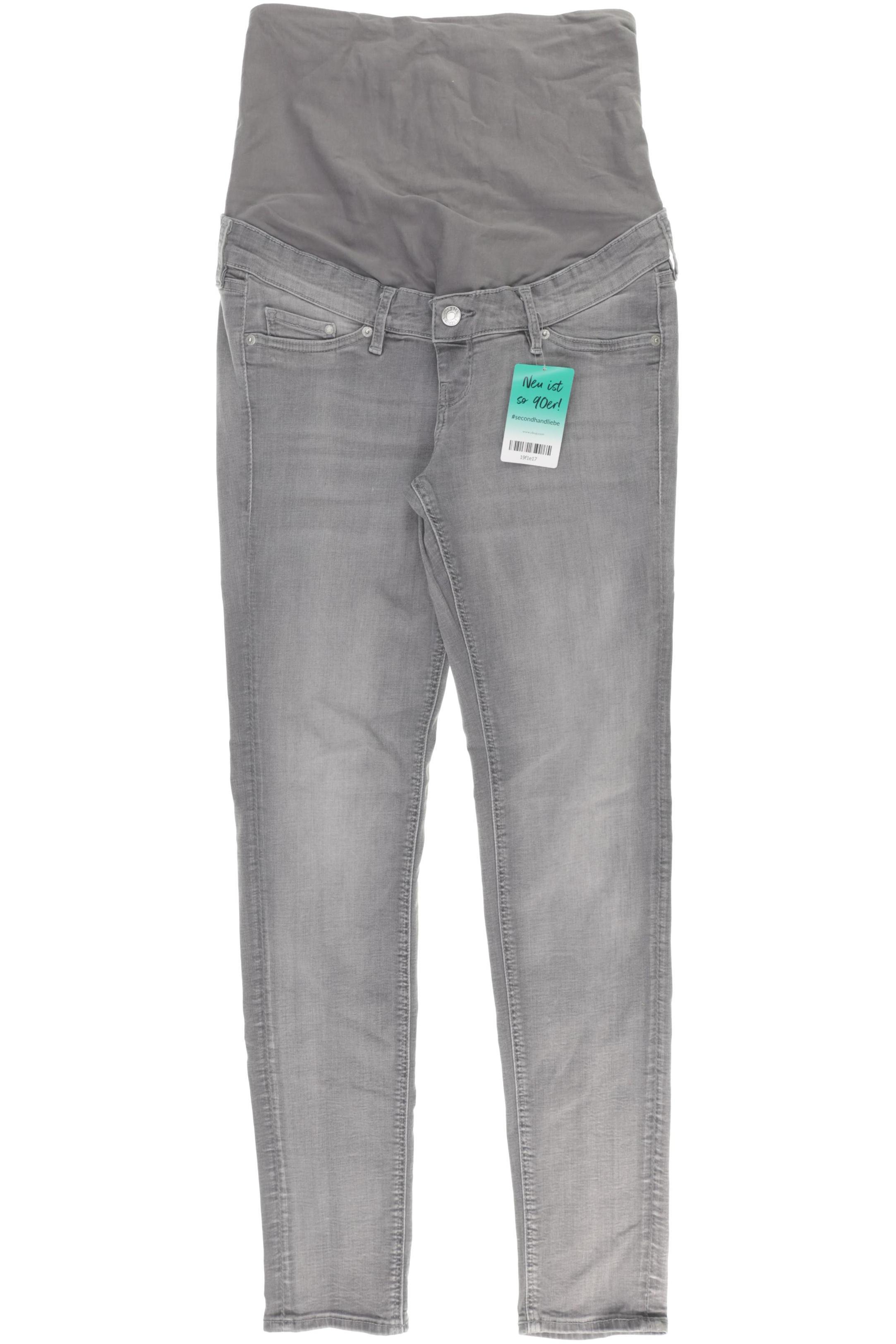 

H&M Mama Damen Jeans, grau, Gr. 38