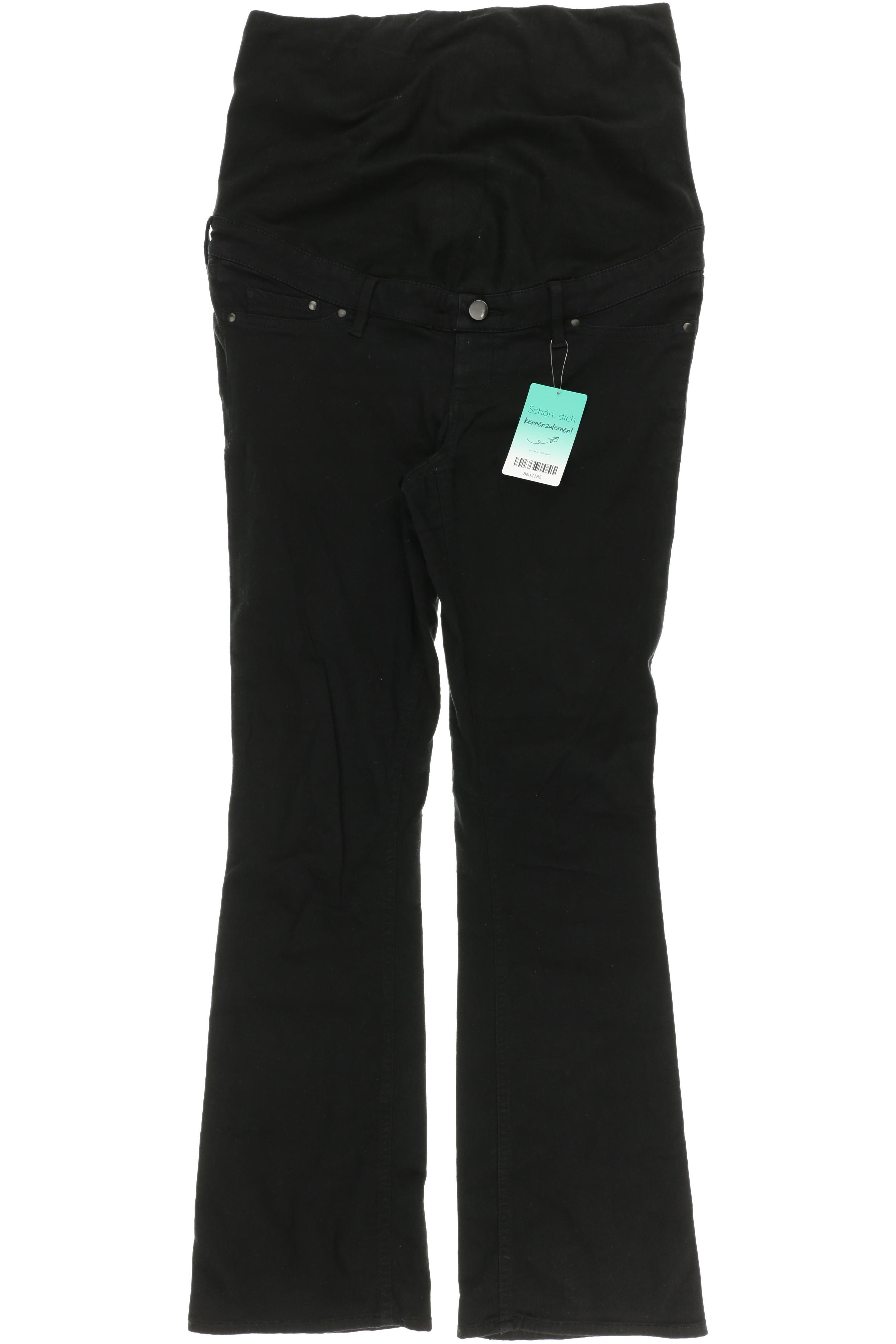 

H&M Mama Damen Jeans, schwarz, Gr. 40