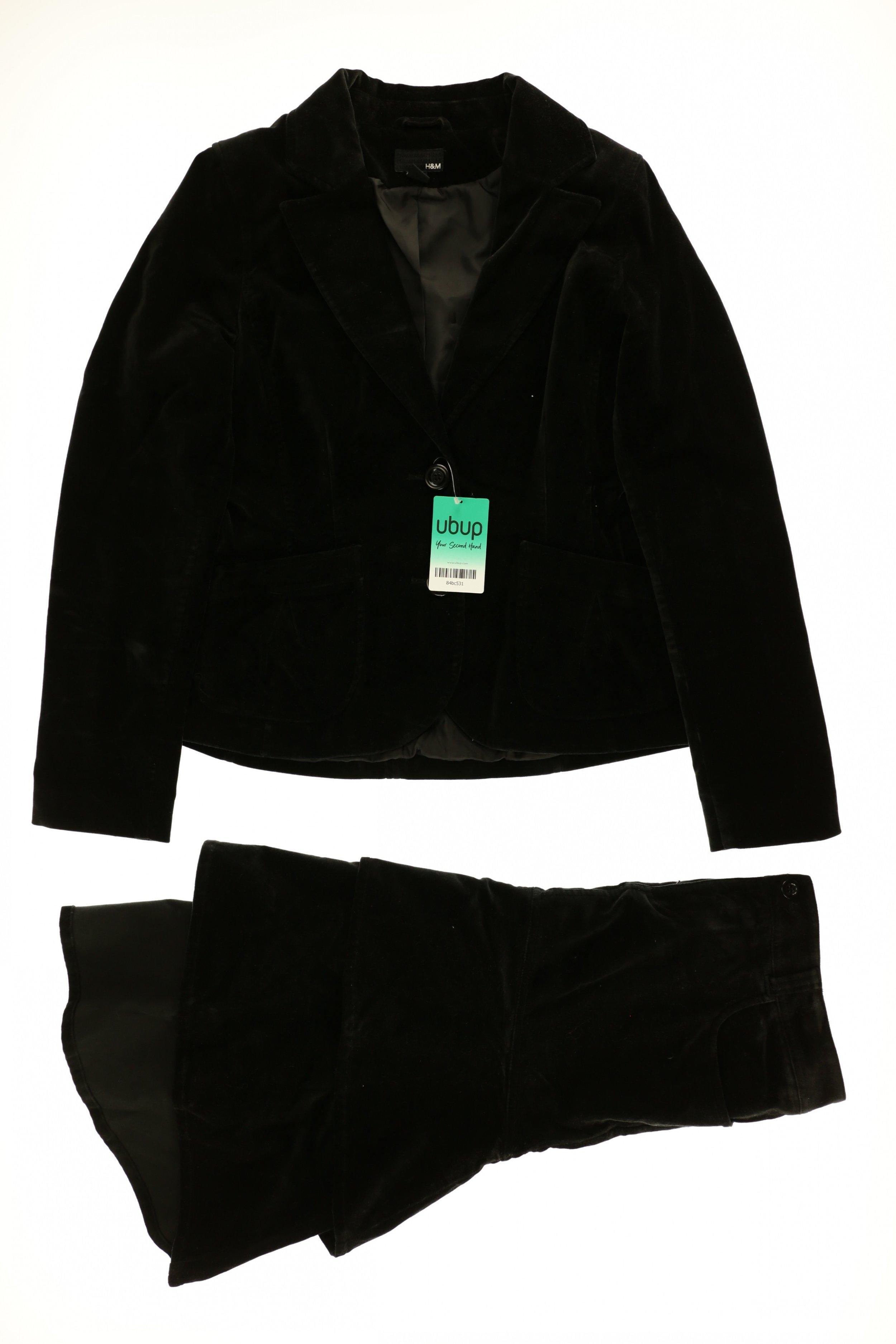 

H&M Damen Anzug, schwarz, Gr. 40