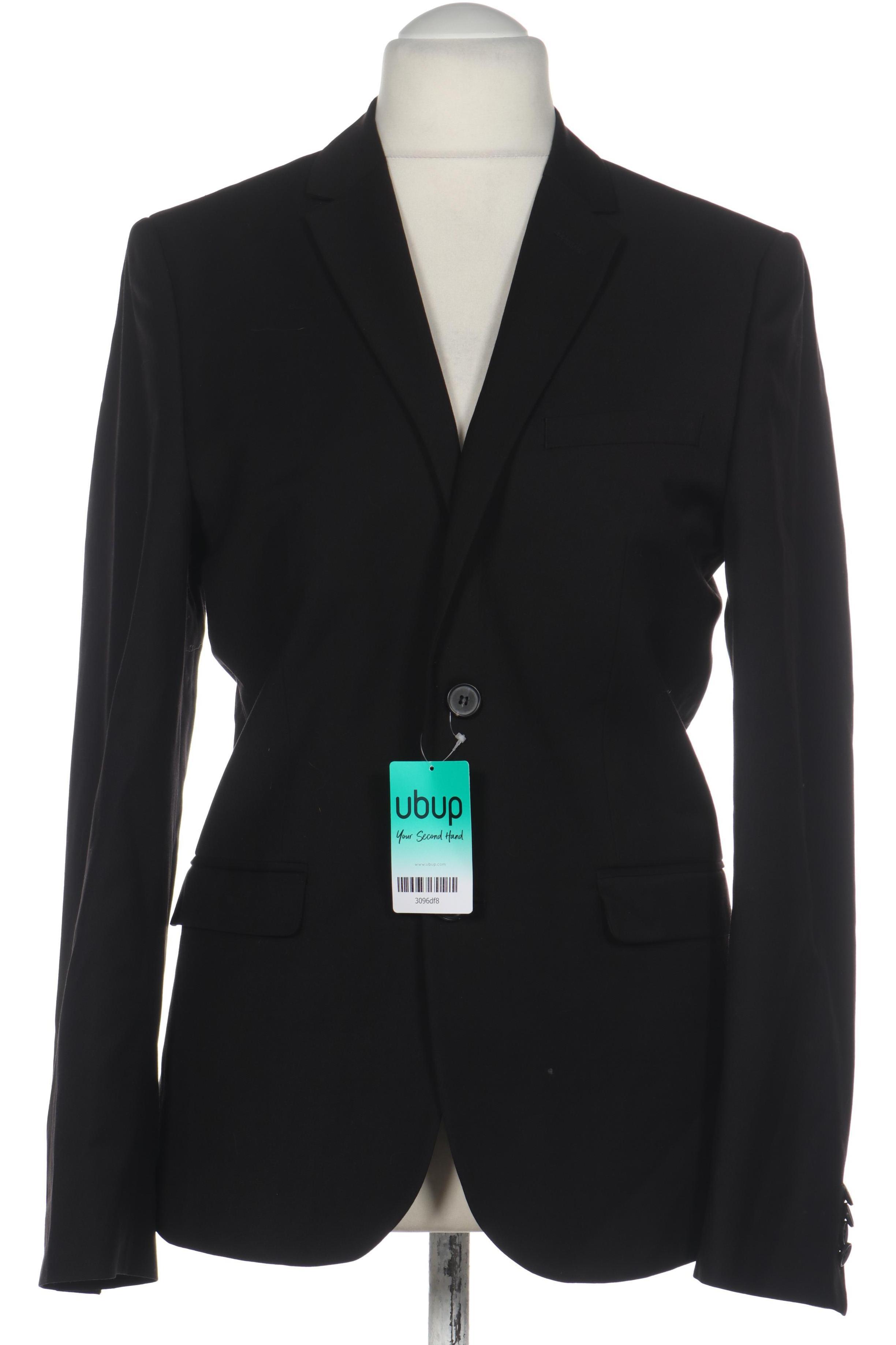 

H&M Damen Blazer, schwarz, Gr. 48