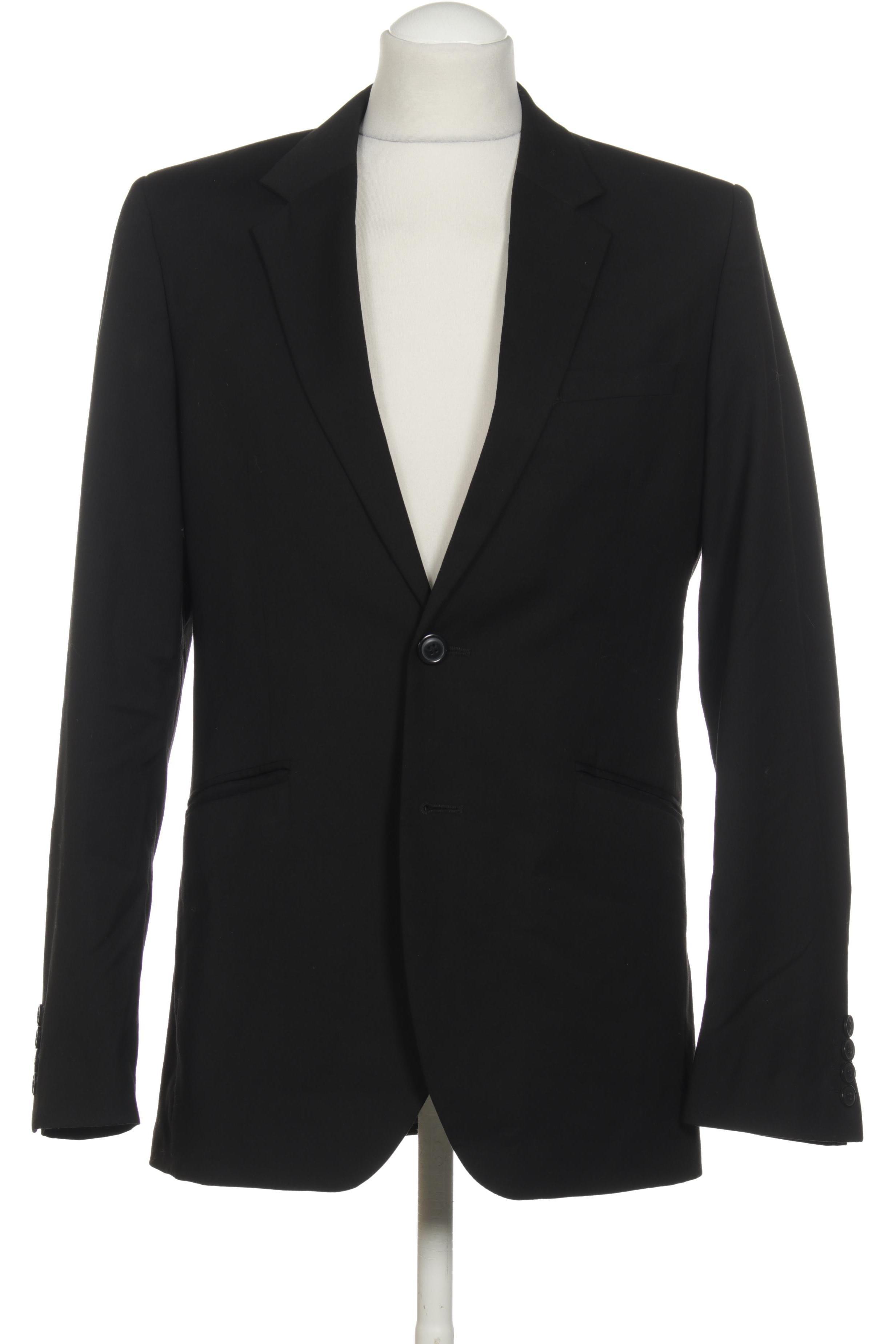 

H&M Damen Blazer, schwarz, Gr. 48