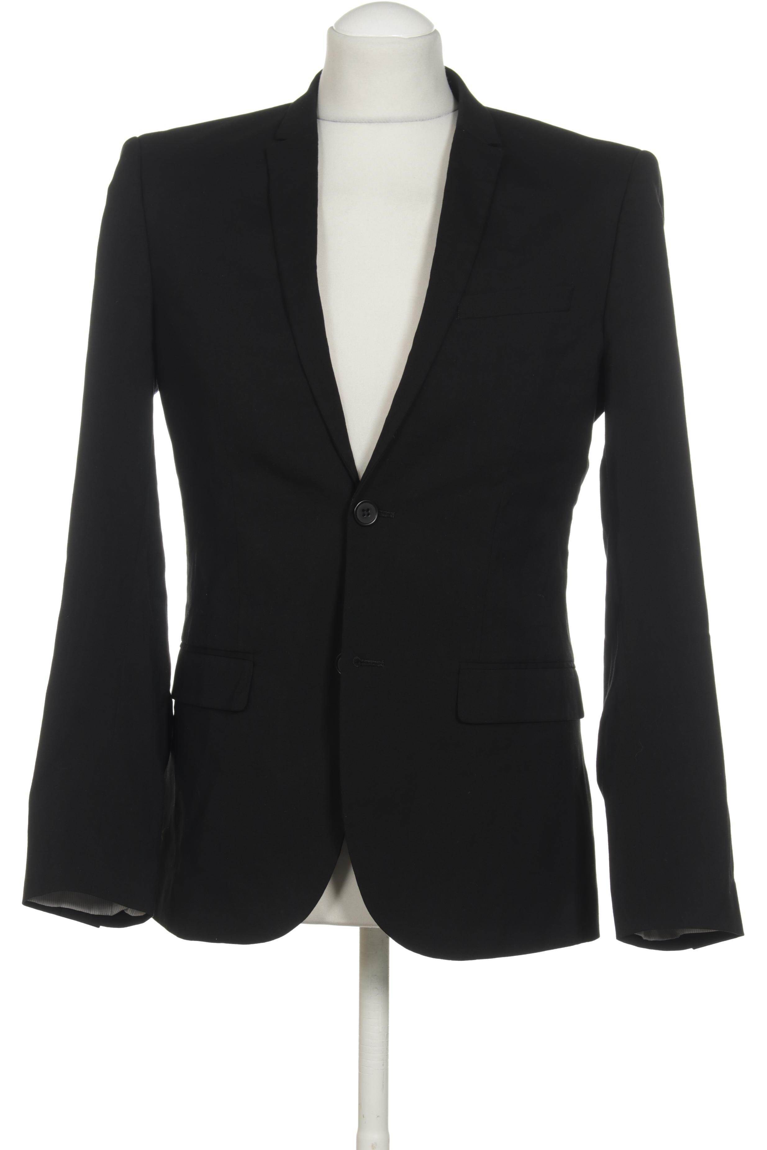 

H&M Damen Blazer, schwarz, Gr. 48
