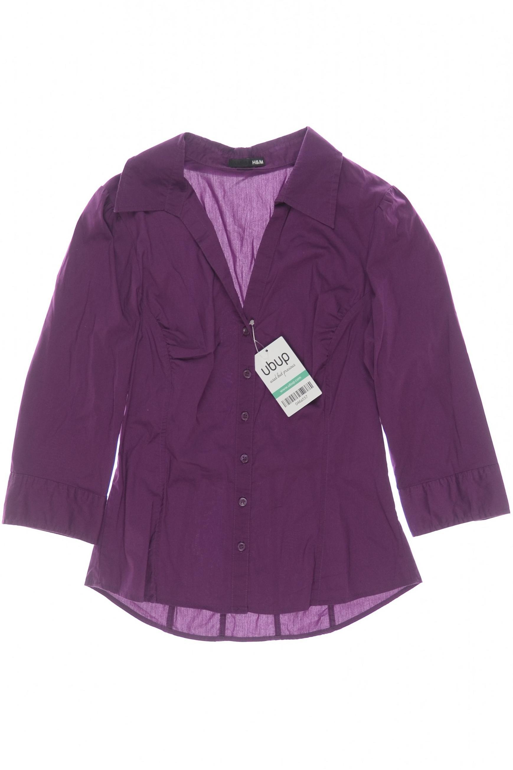 

H&M Damen Bluse, lila, Gr.