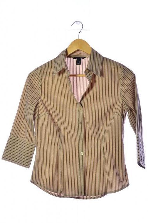 

H&M Damen Bluse, beige, Gr. 36