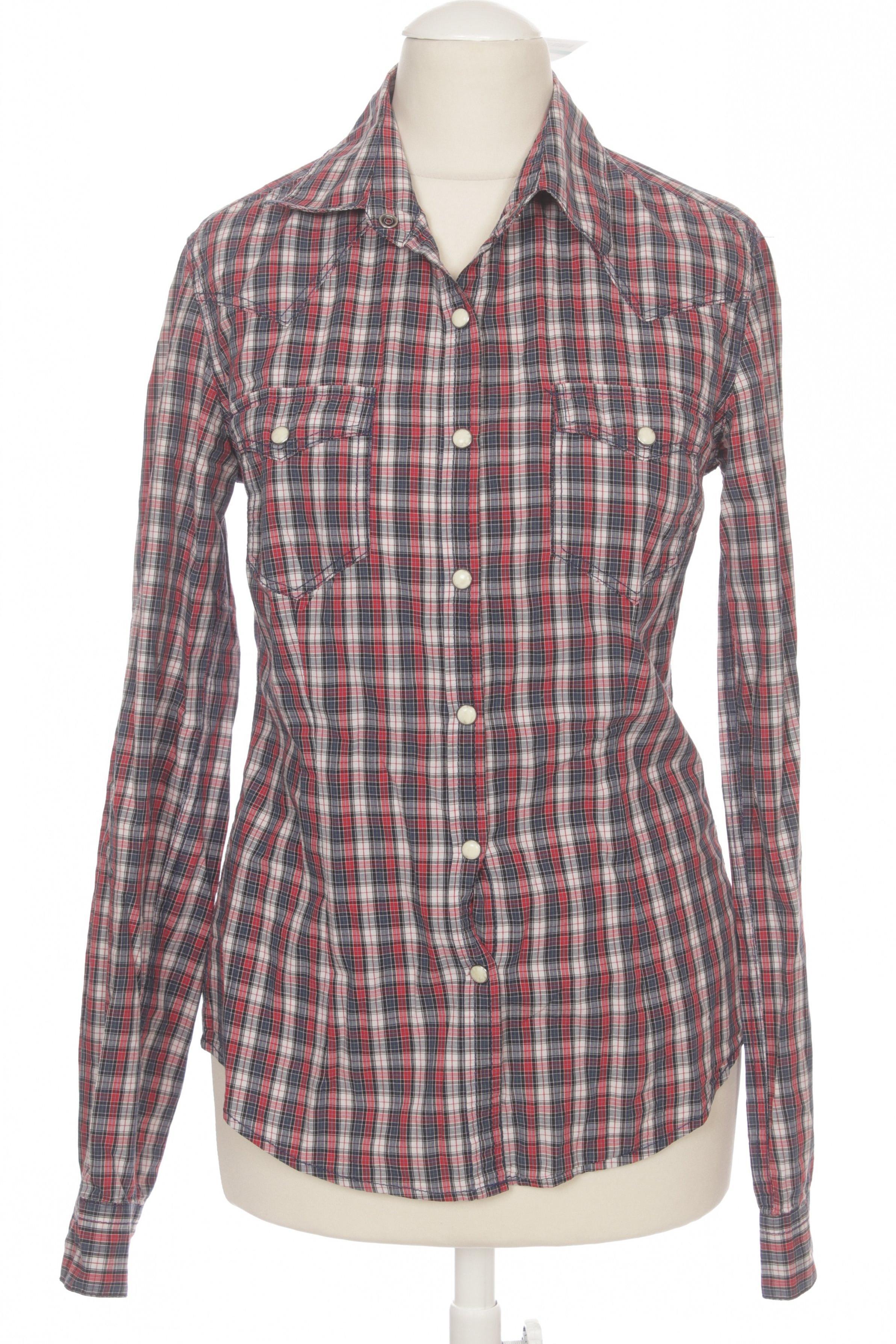 

H&M Damen Bluse, blau, Gr. 34