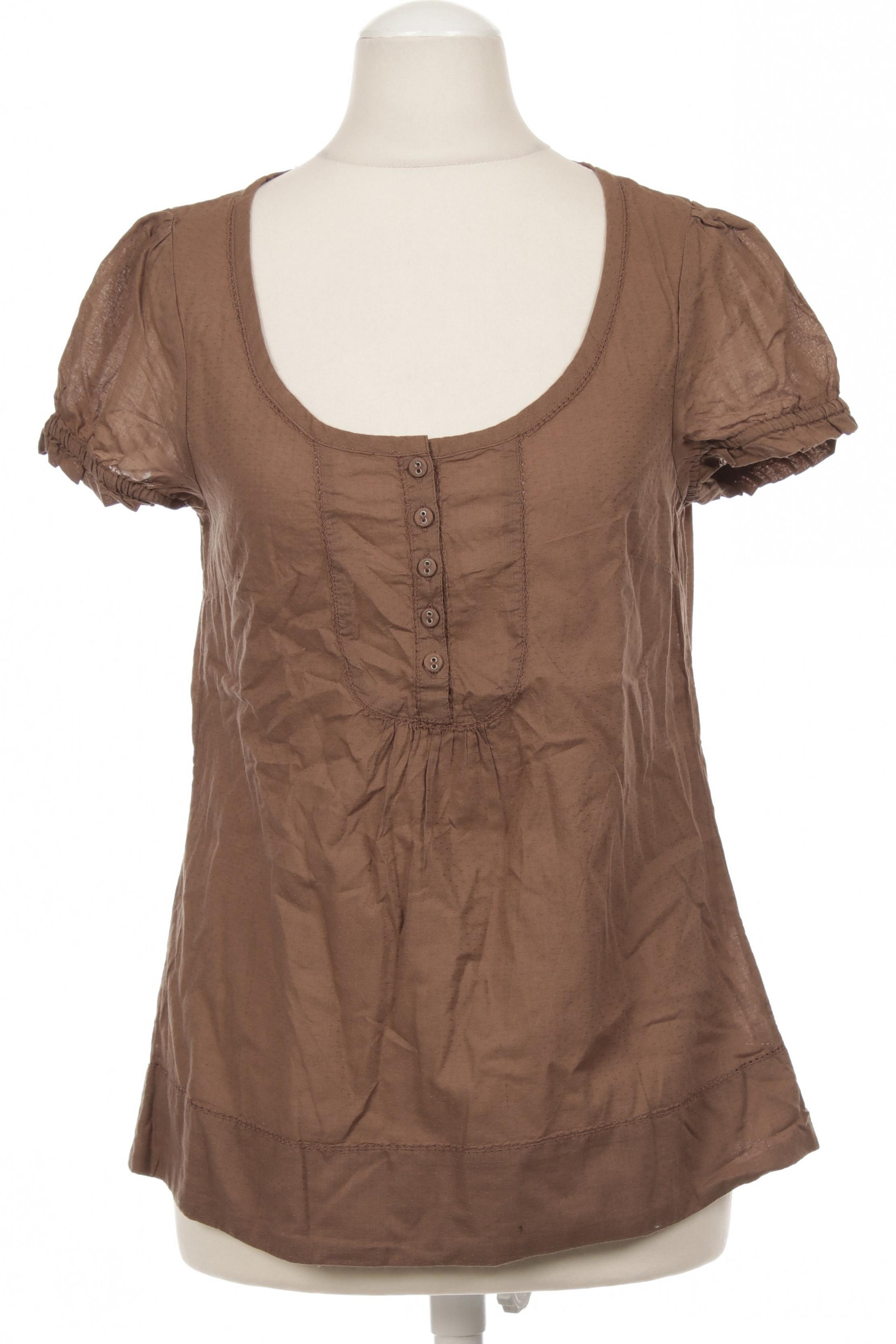

H&M Damen Bluse, braun, Gr. 34