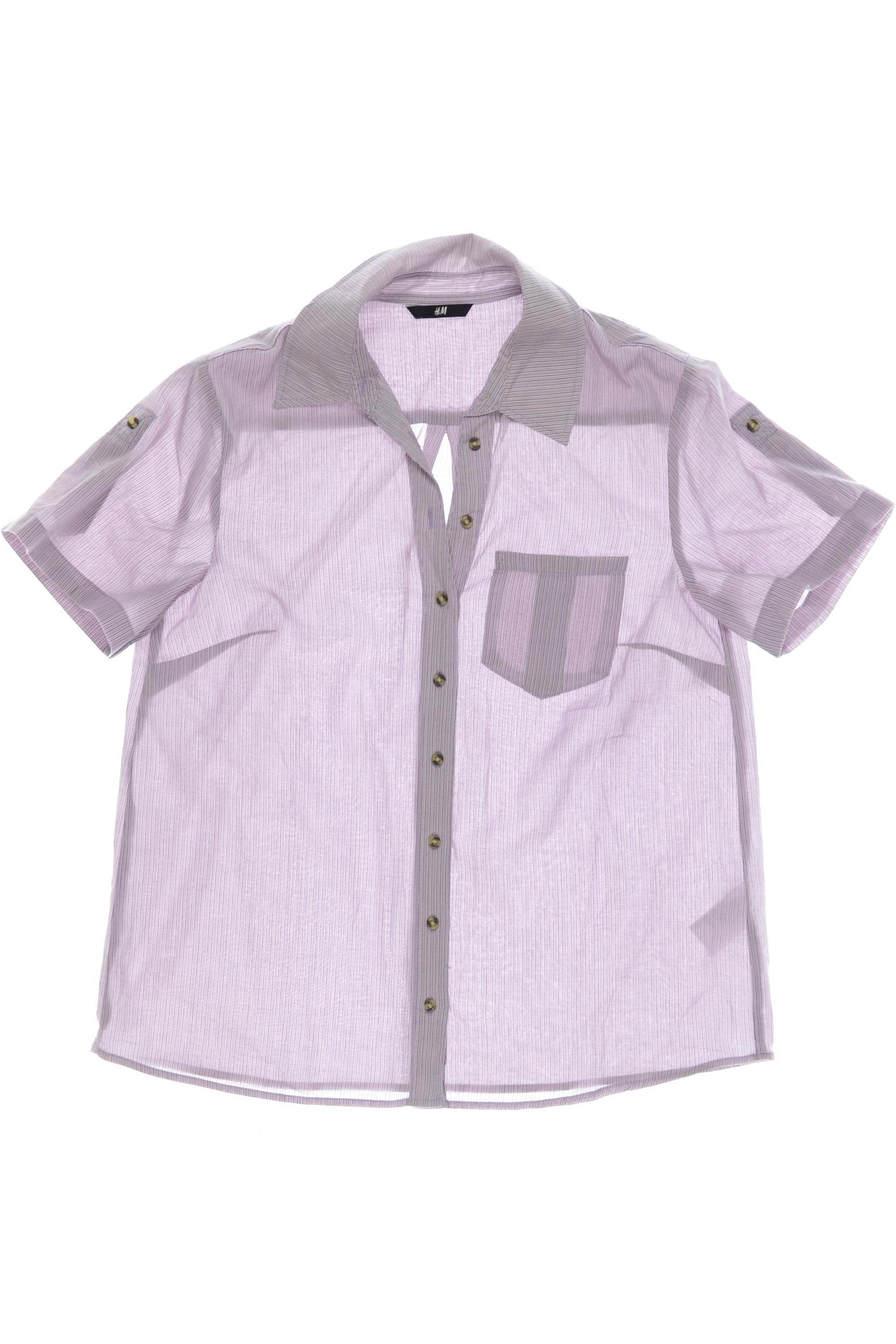 

H&M Damen Bluse, lila, weiß, Gr.