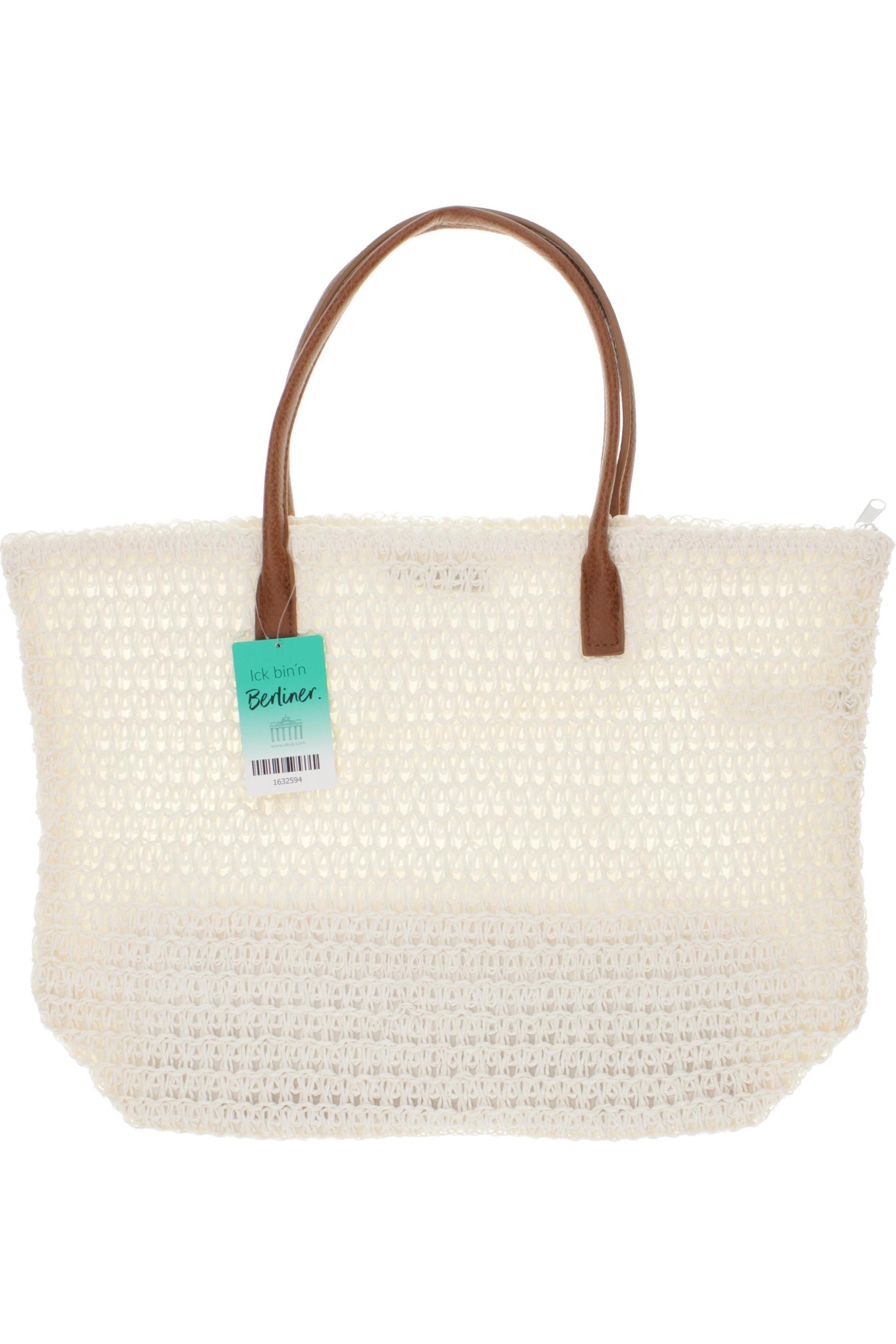 

H&M Damen Handtasche, weiß, Gr.