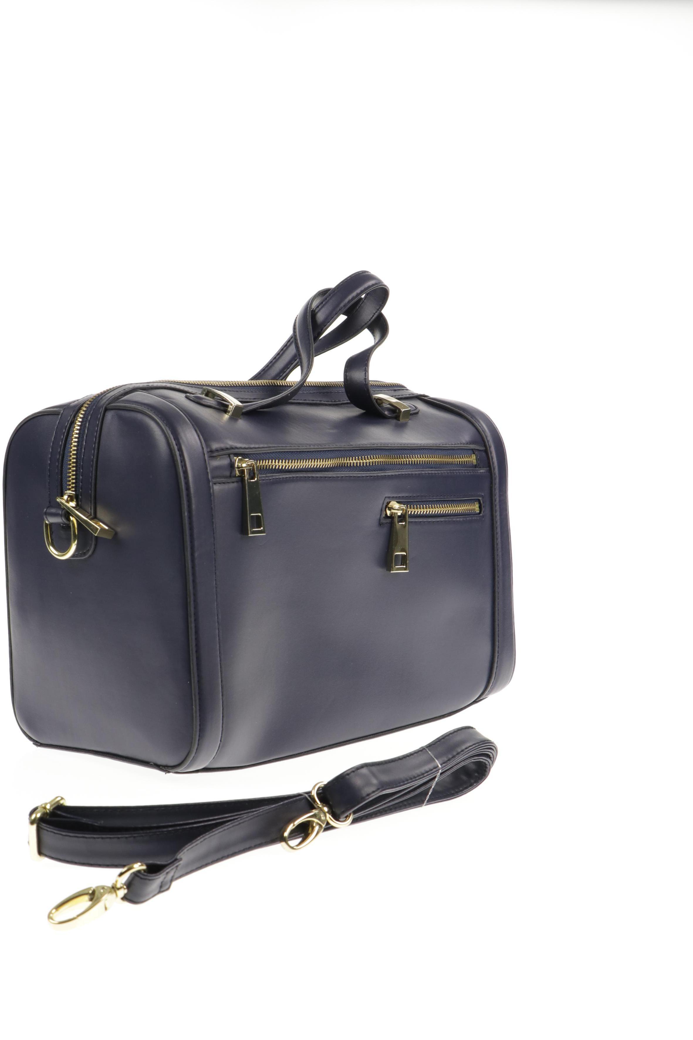 

H&M Damen Handtasche, blau, Gr.