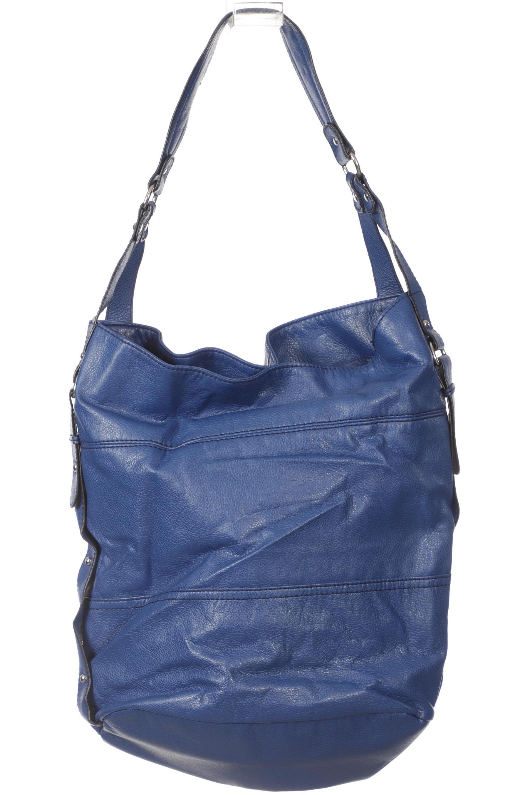 

H&M Damen Handtasche, blau, Gr.