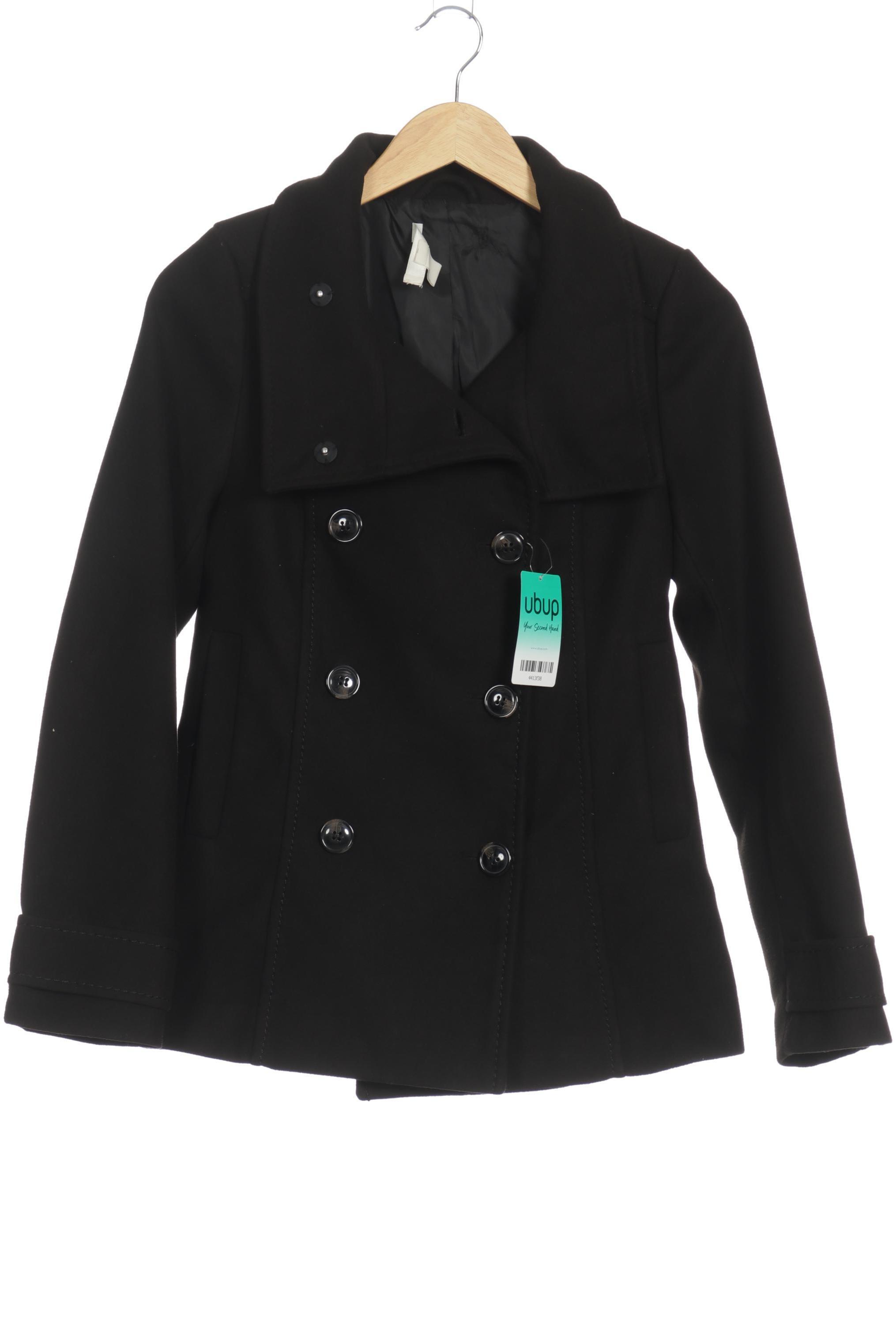 

H&M Damen Jacke, schwarz, Gr. 36