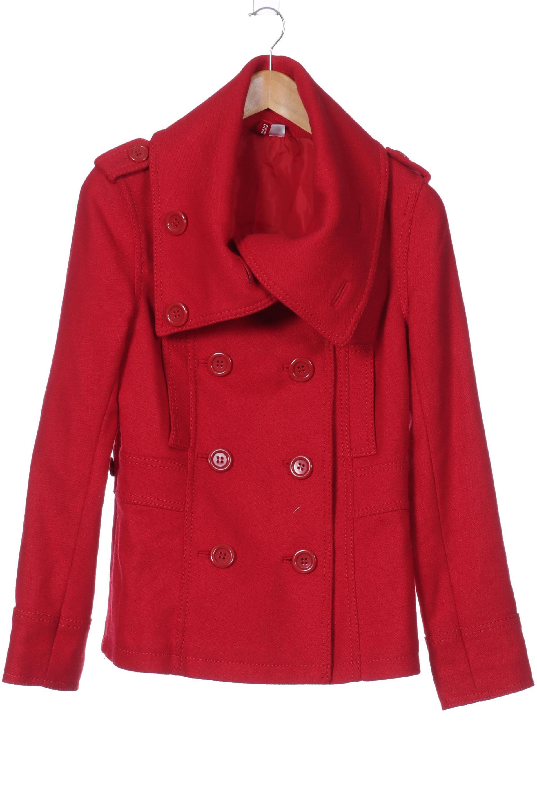 

H&M Damen Jacke, rot, Gr. 38