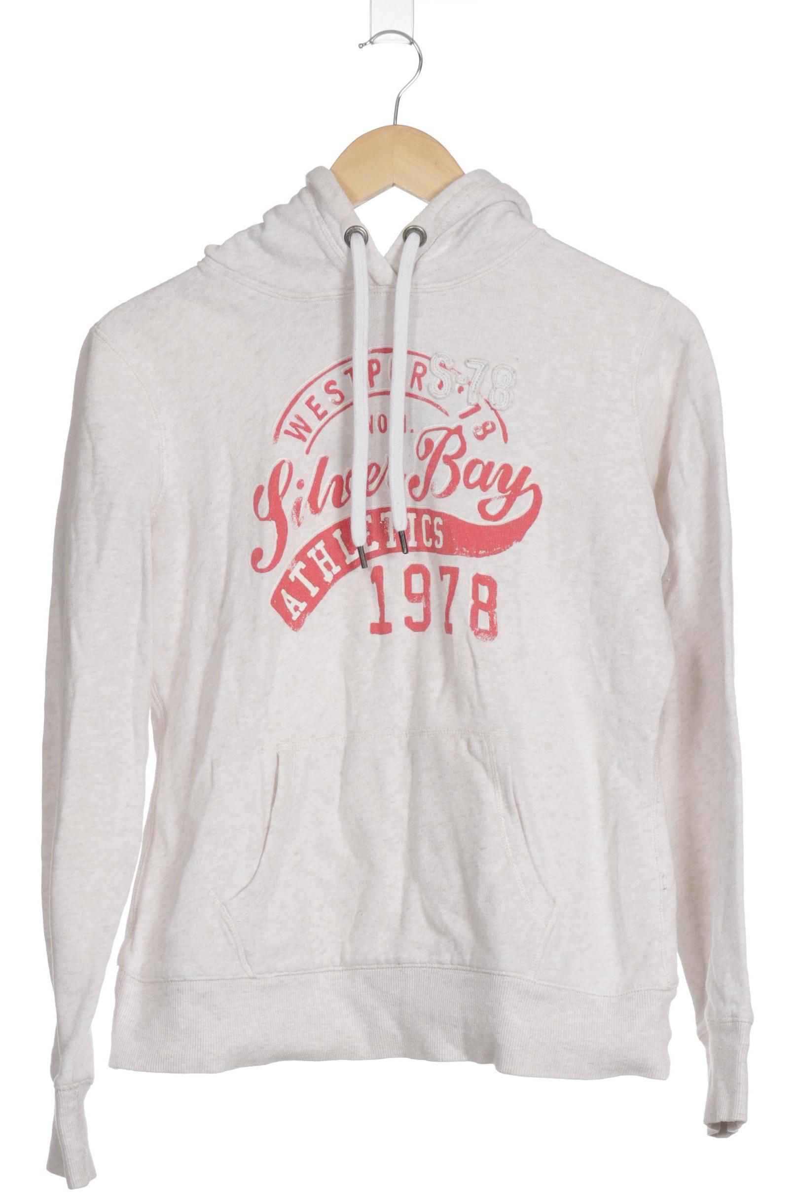 

H&M Damen Kapuzenpullover, weiß, Gr.