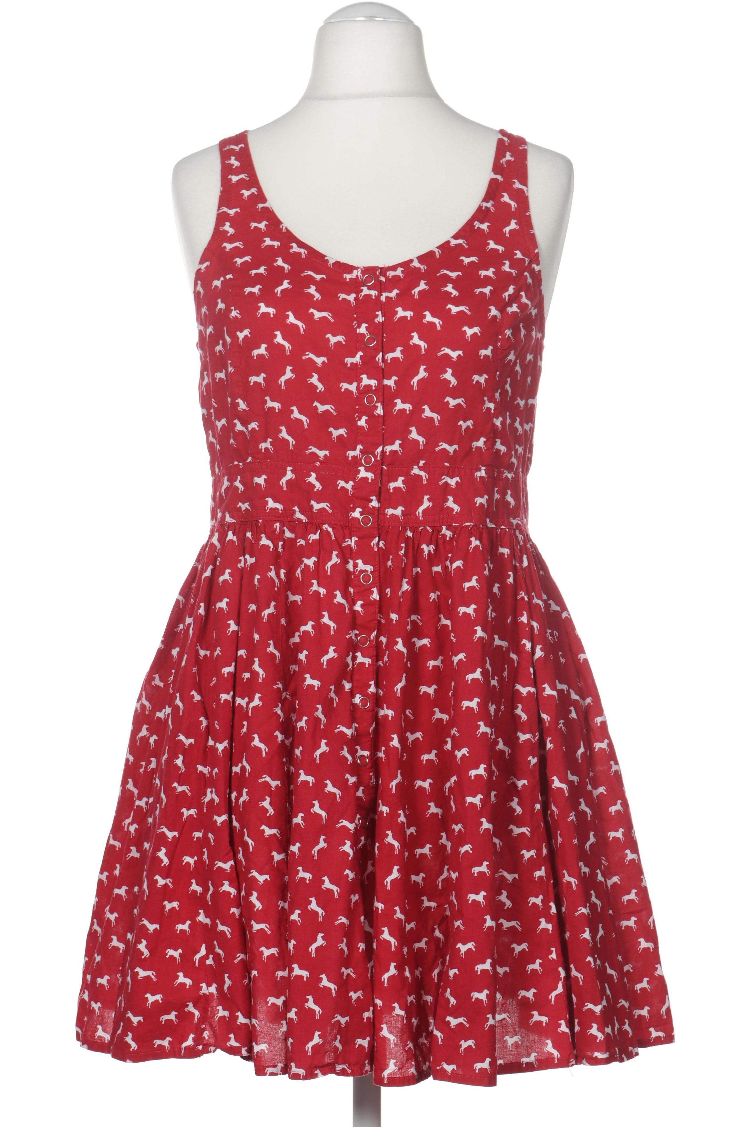 

H&M Damen Kleid, rot, Gr. 38