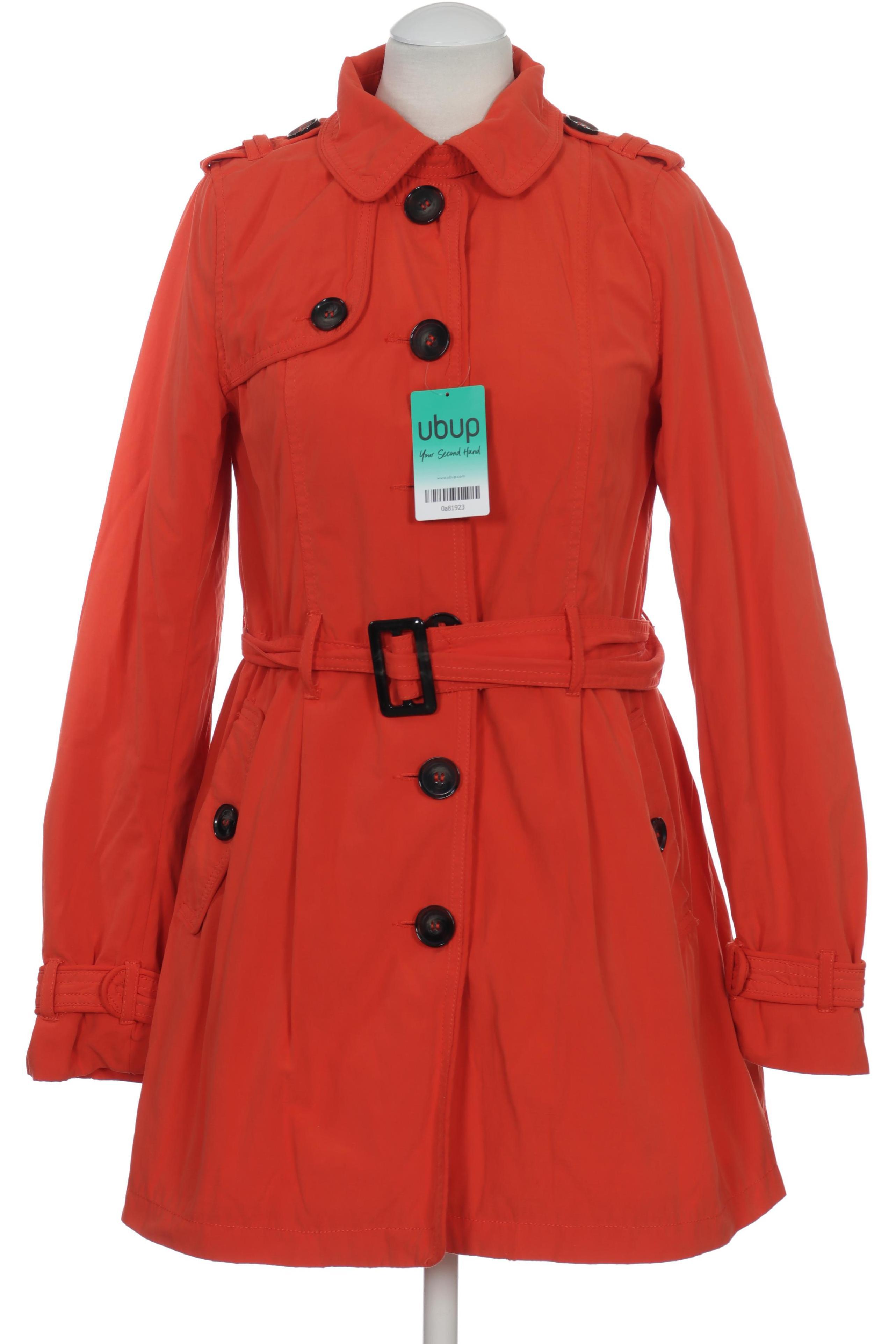 

H&M Damen Mantel, rot, Gr. 36