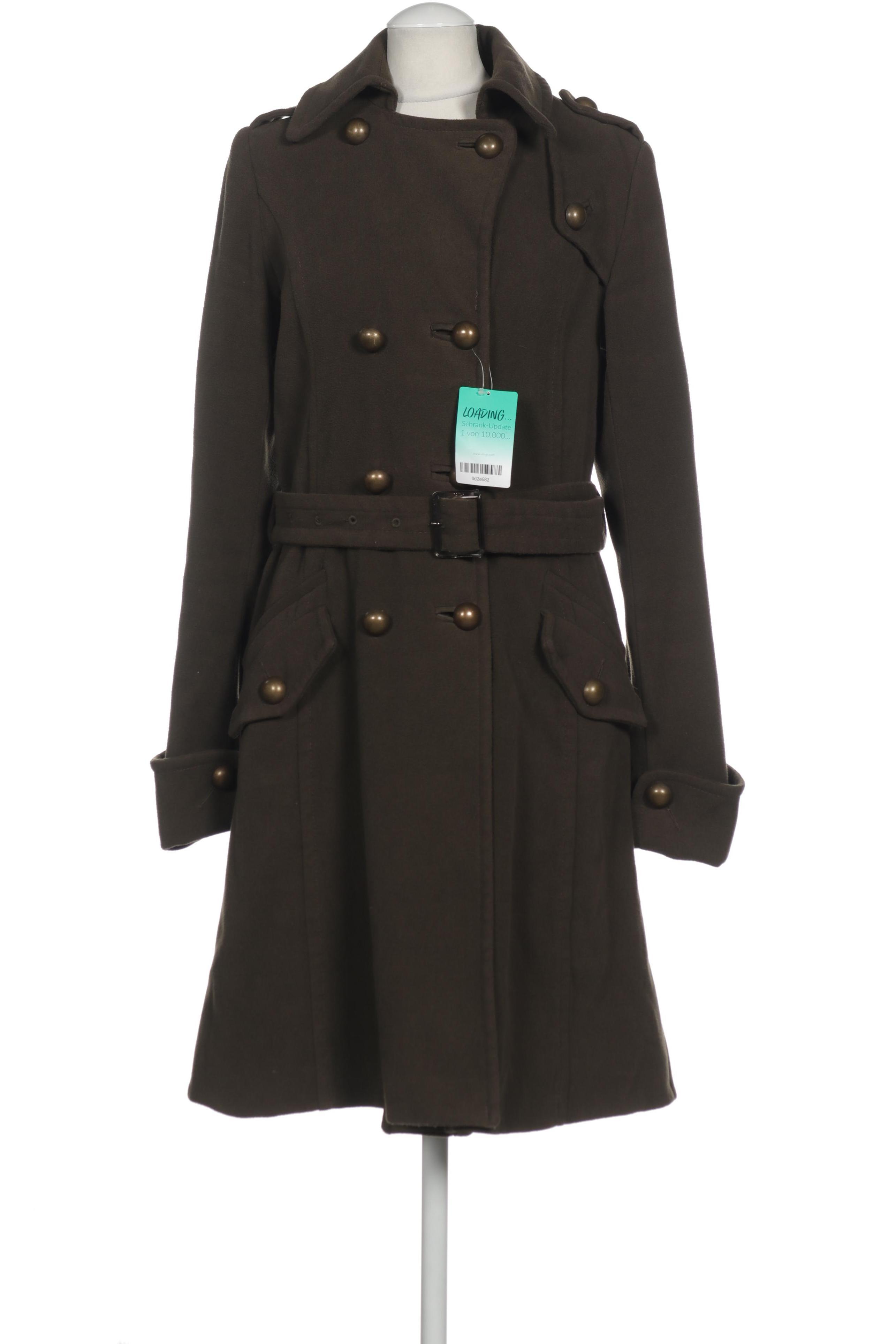 

H&M Damen Mantel, grün, Gr. 34