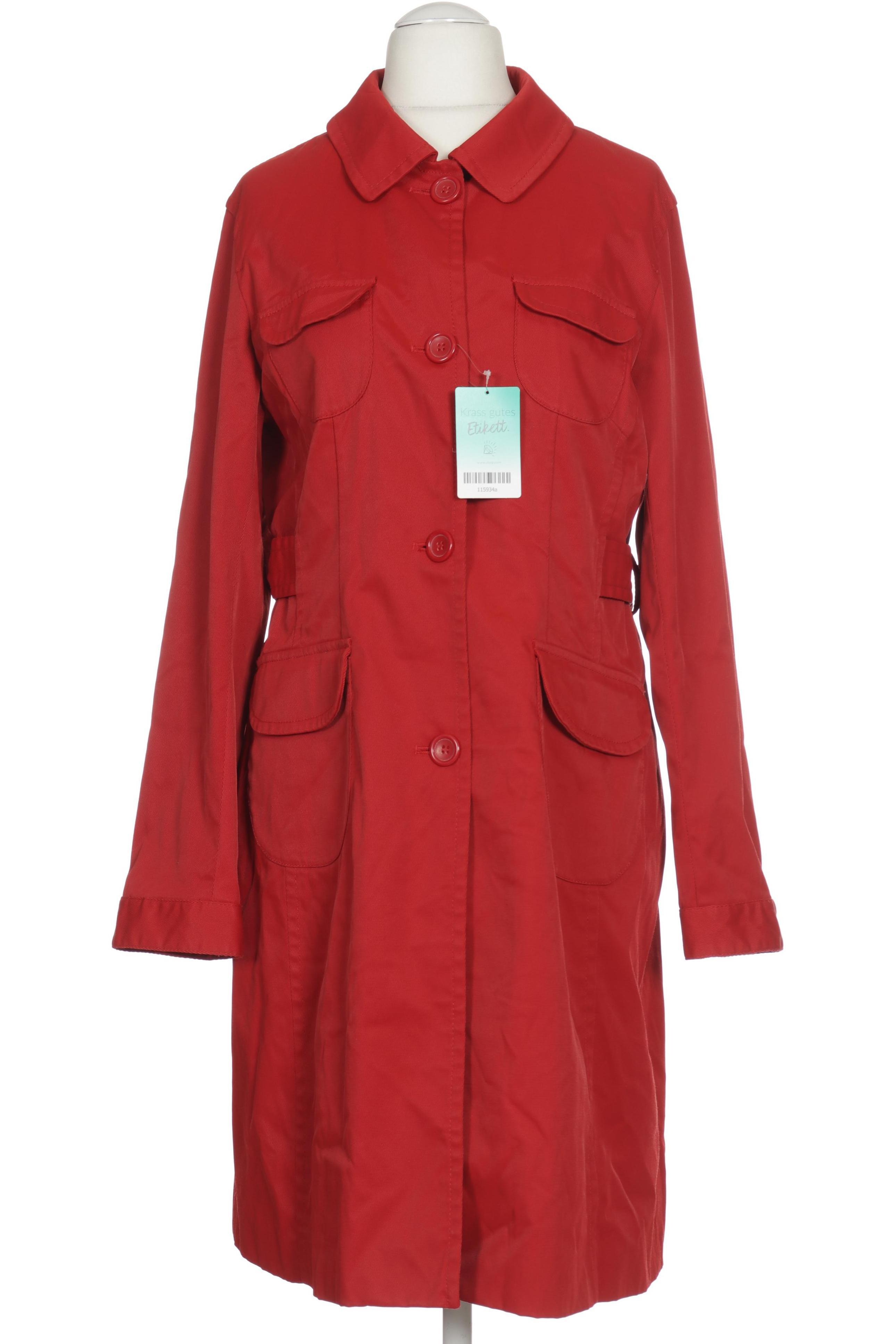 

H&M Damen Mantel, rot, Gr. 42