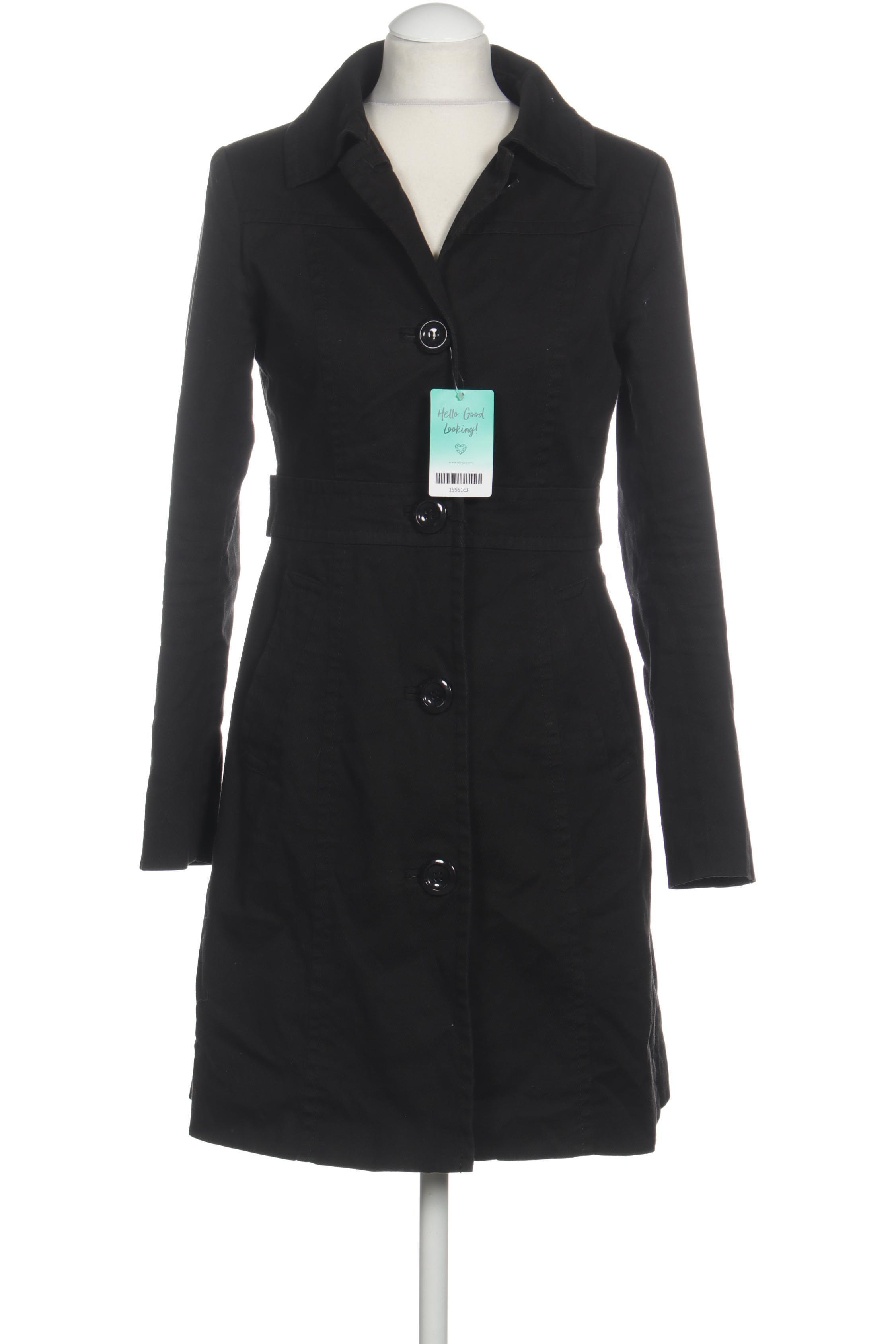 

H&M Damen Mantel, schwarz, Gr. 36