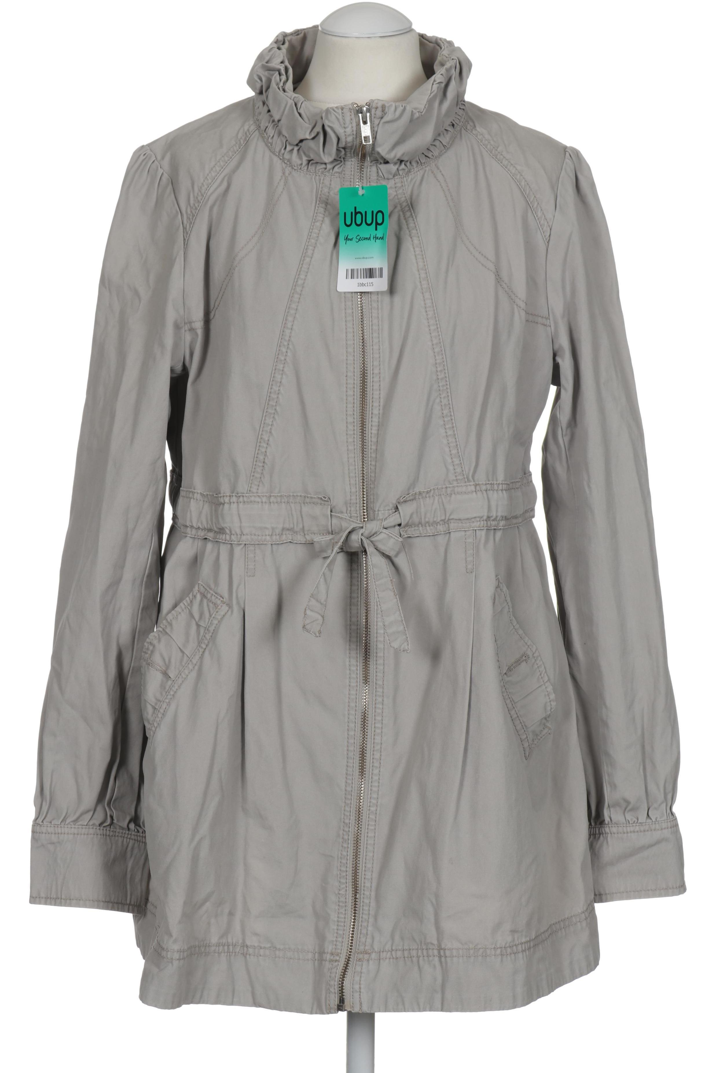 

H&M Damen Mantel, grau, Gr. 46