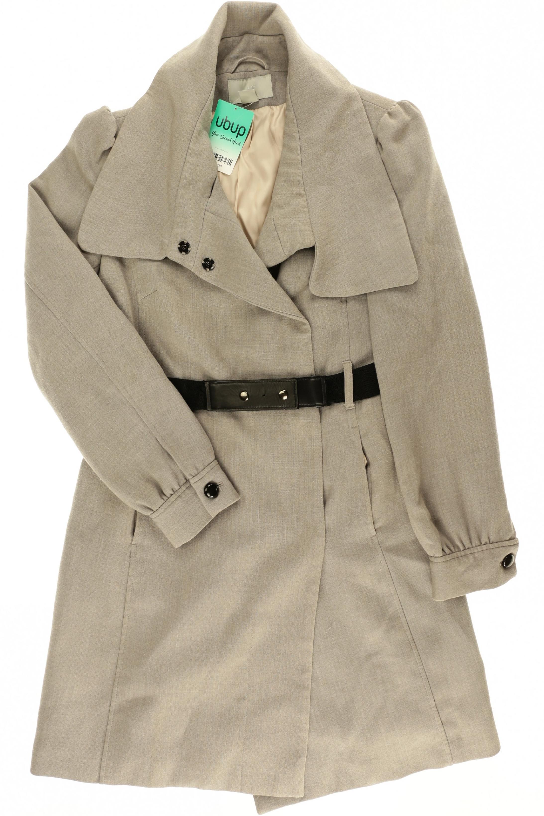 

H&M Damen Mantel, grau, Gr. 42