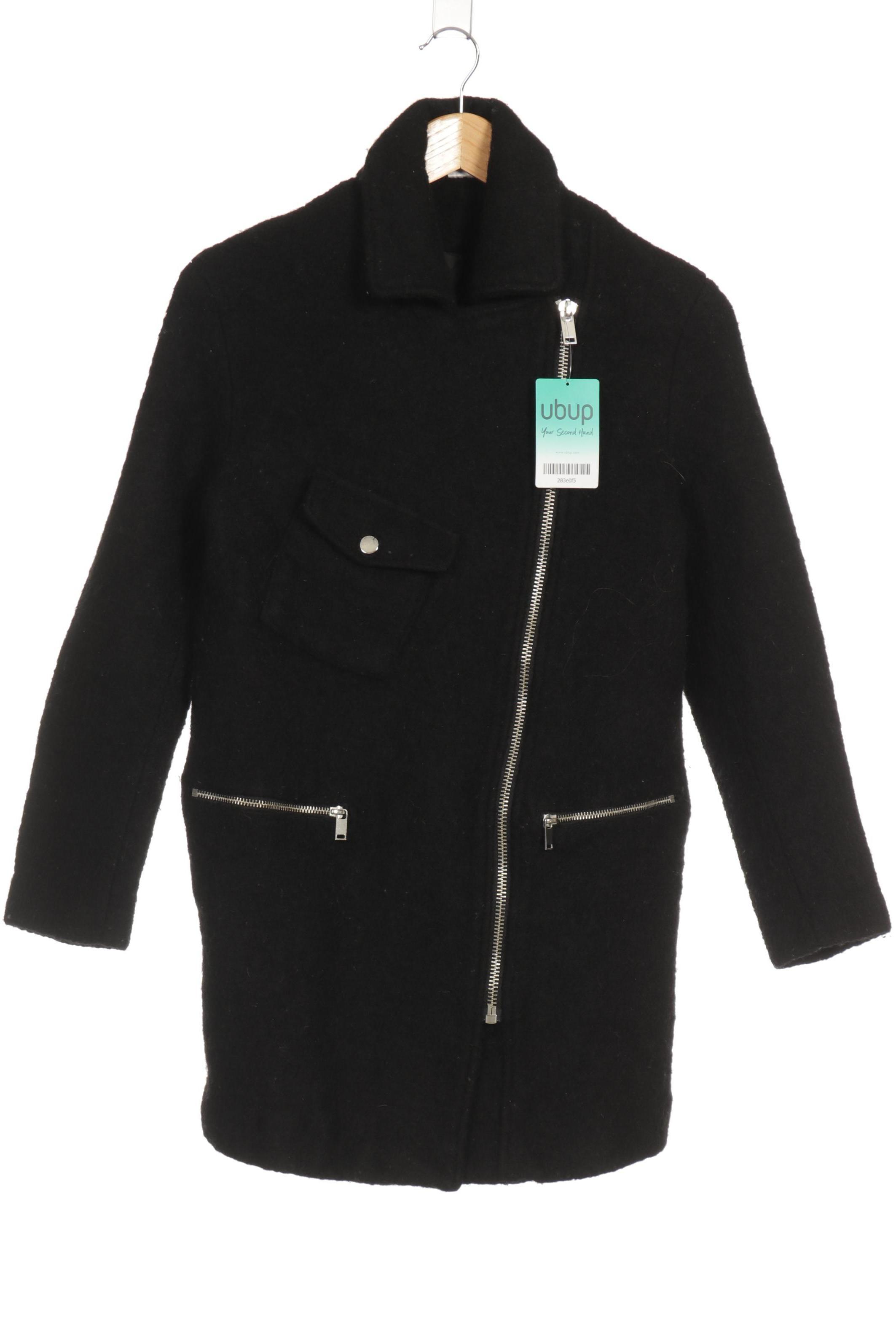 

H&M Damen Mantel, schwarz, Gr. 36