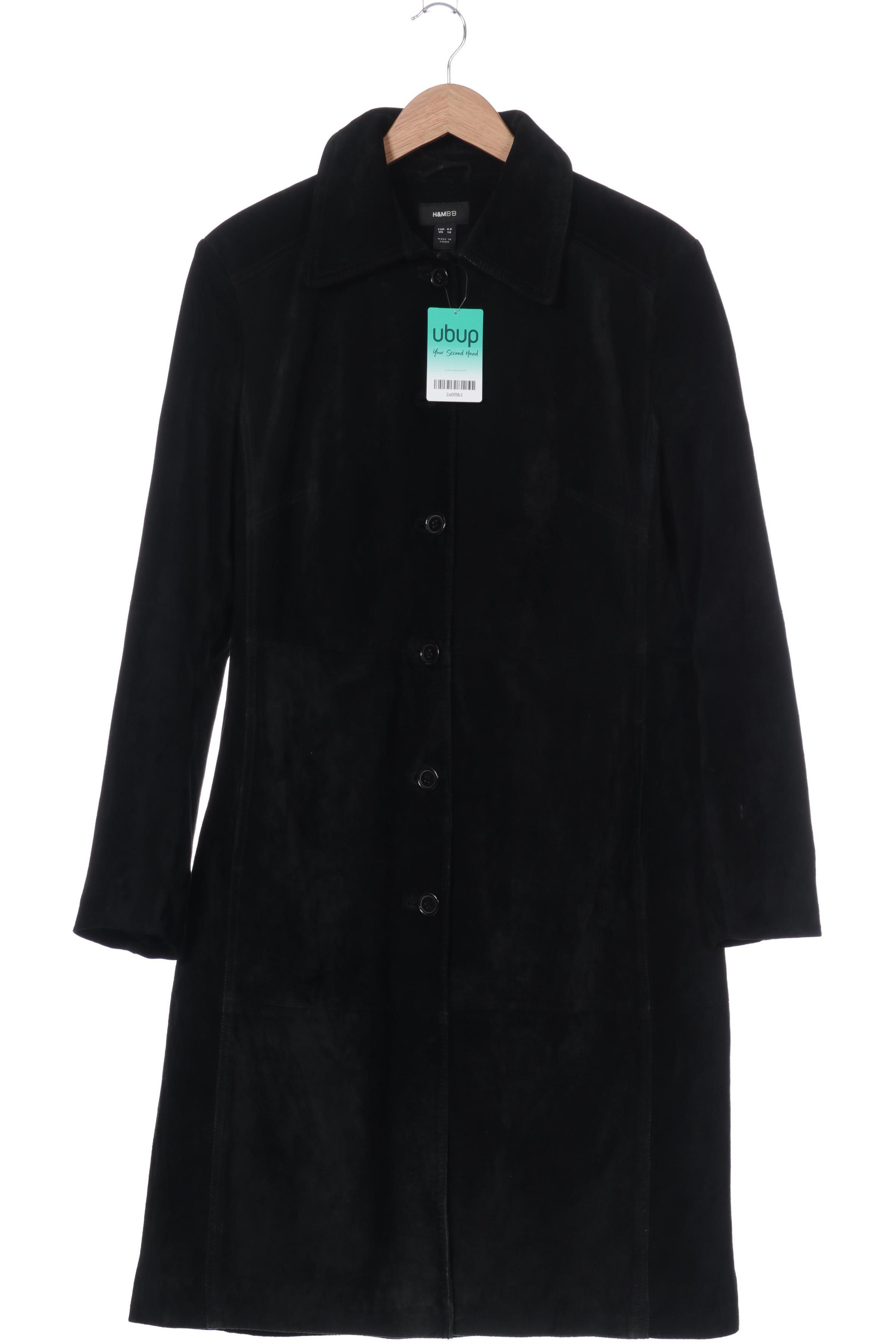 

H&M Damen Mantel, schwarz, Gr. 44