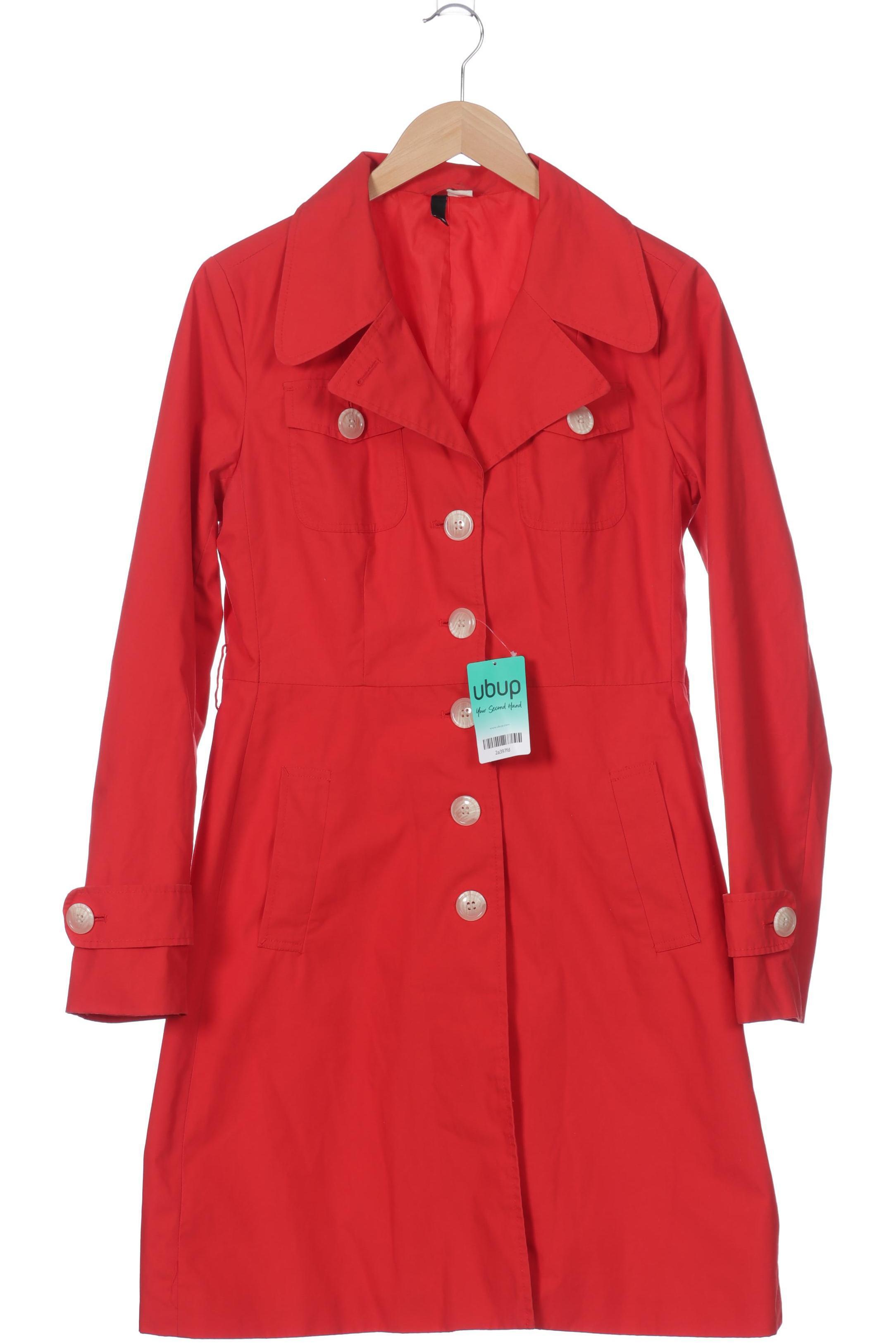 

H&M Damen Mantel, rot, Gr. 42