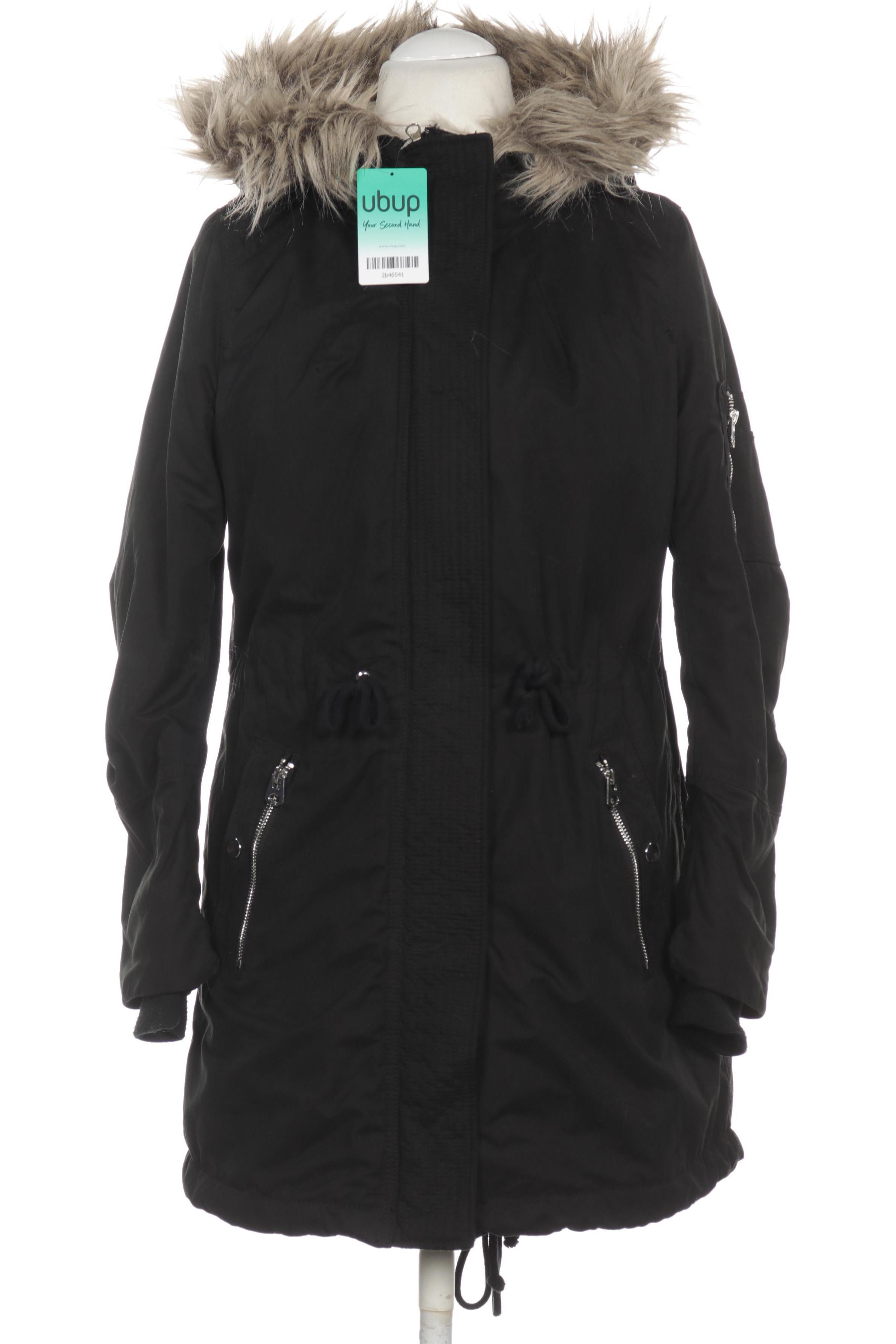 

H&M Damen Mantel, schwarz, Gr. 40