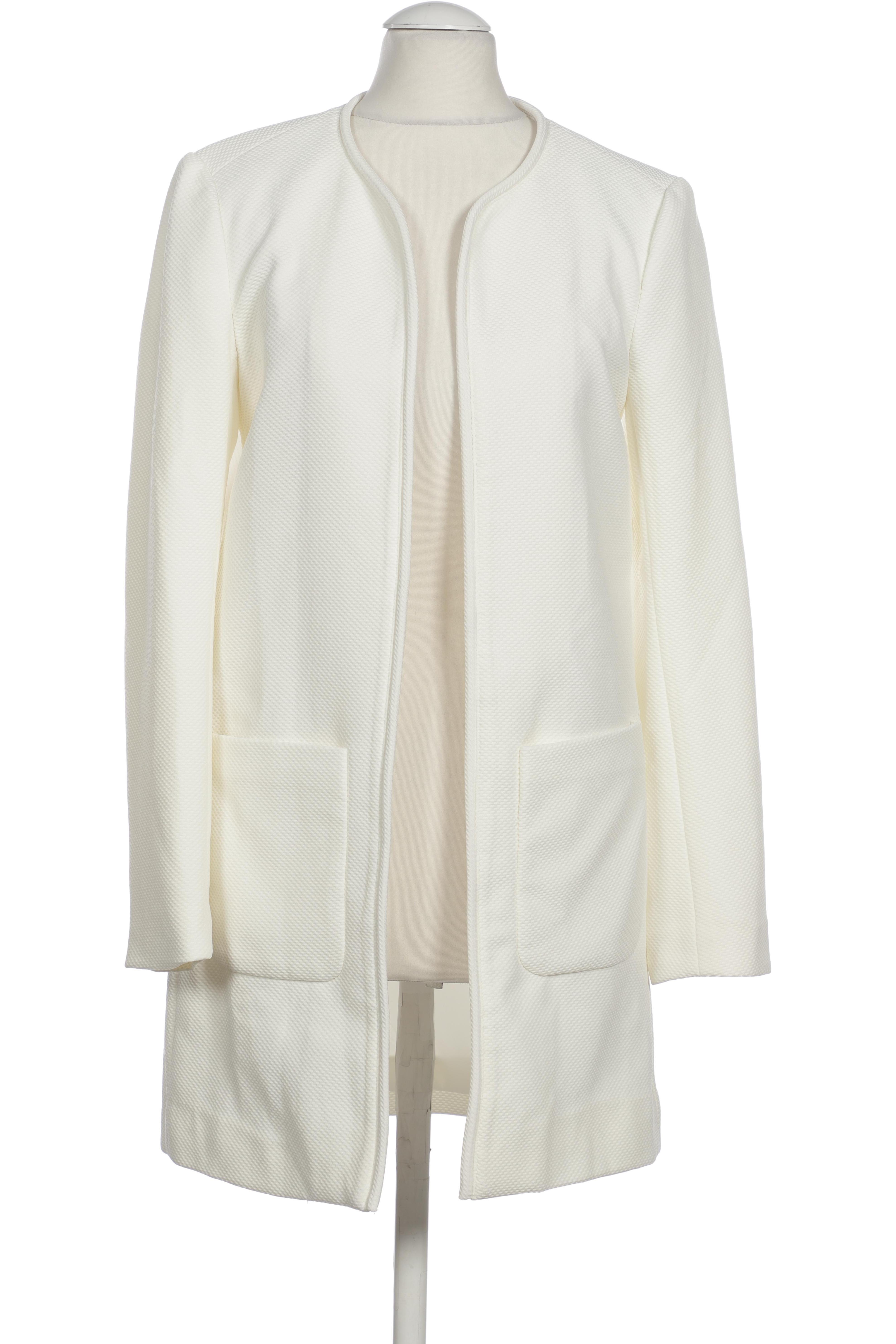

H&M Damen Mantel, weiß, Gr. 34
