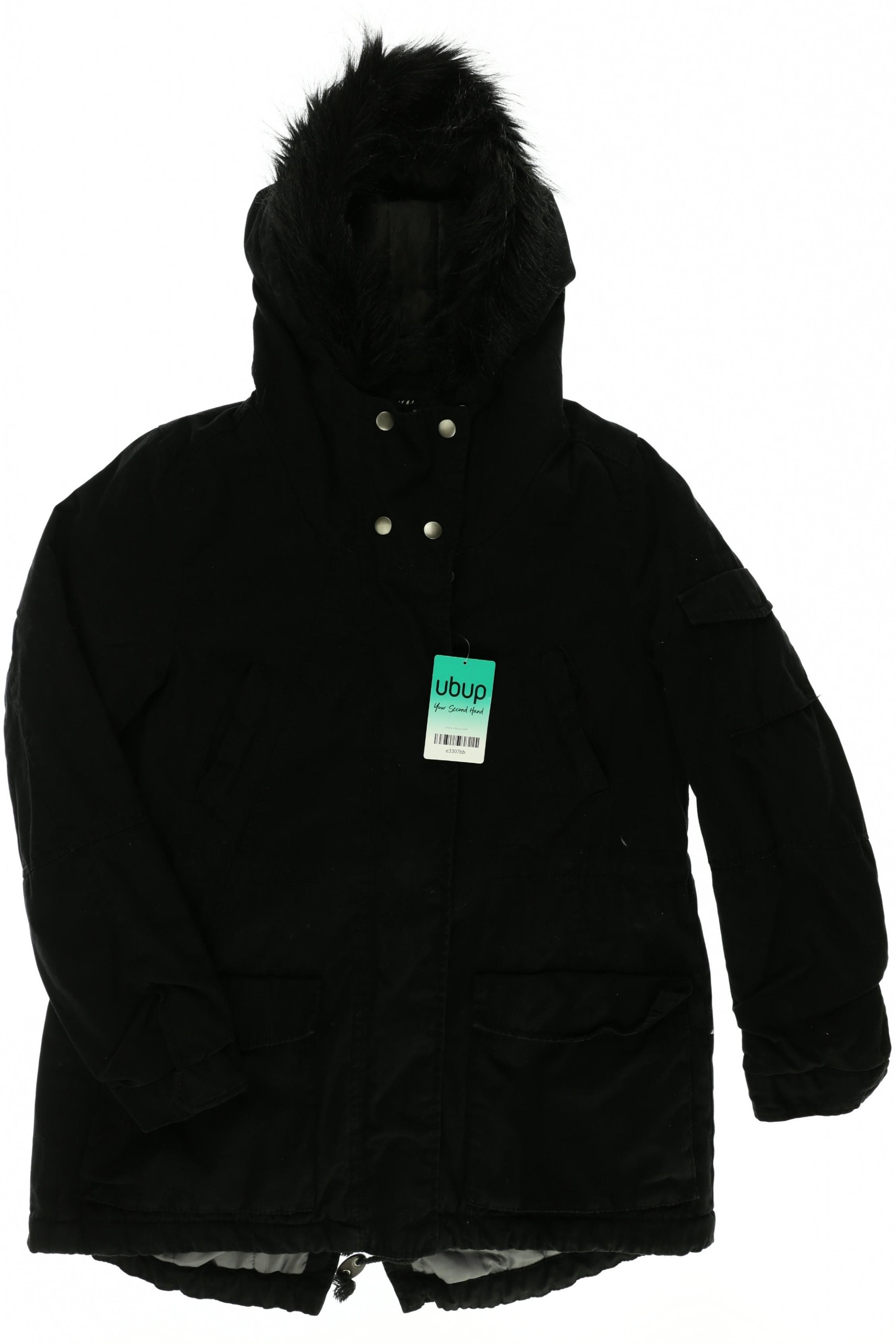 

H&M Damen Mantel, schwarz, Gr. 36