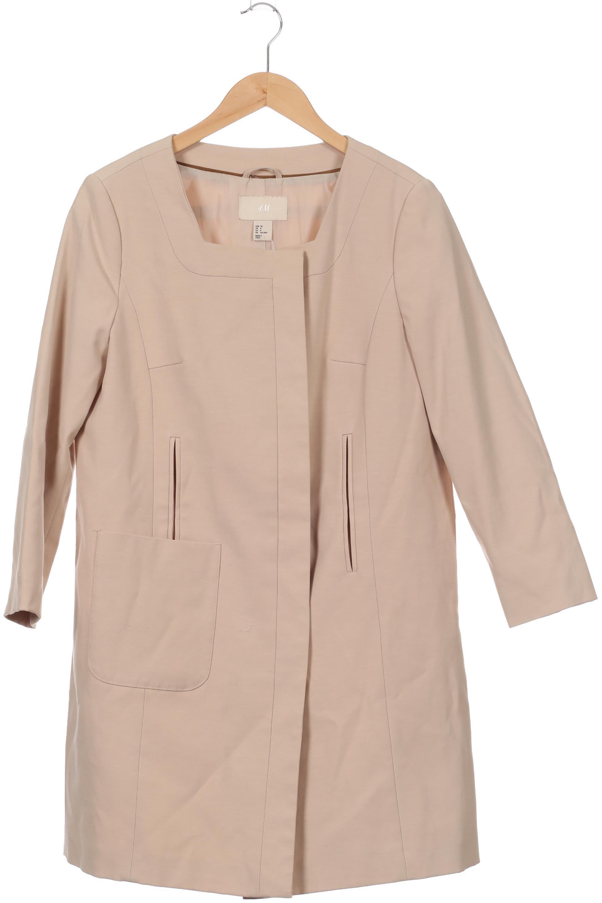 

H&M Damen Mantel, beige, Gr. 38
