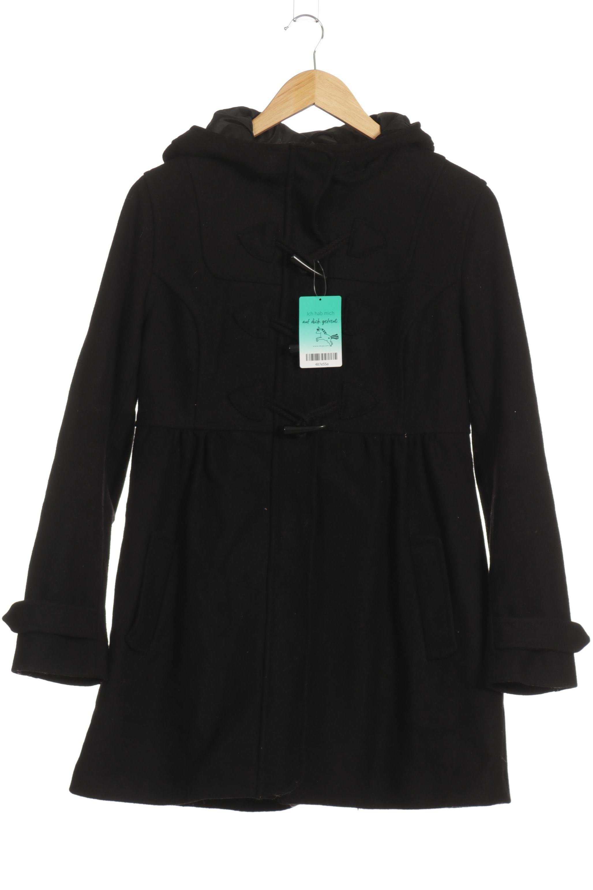 

H&M Damen Mantel, schwarz, Gr. 40