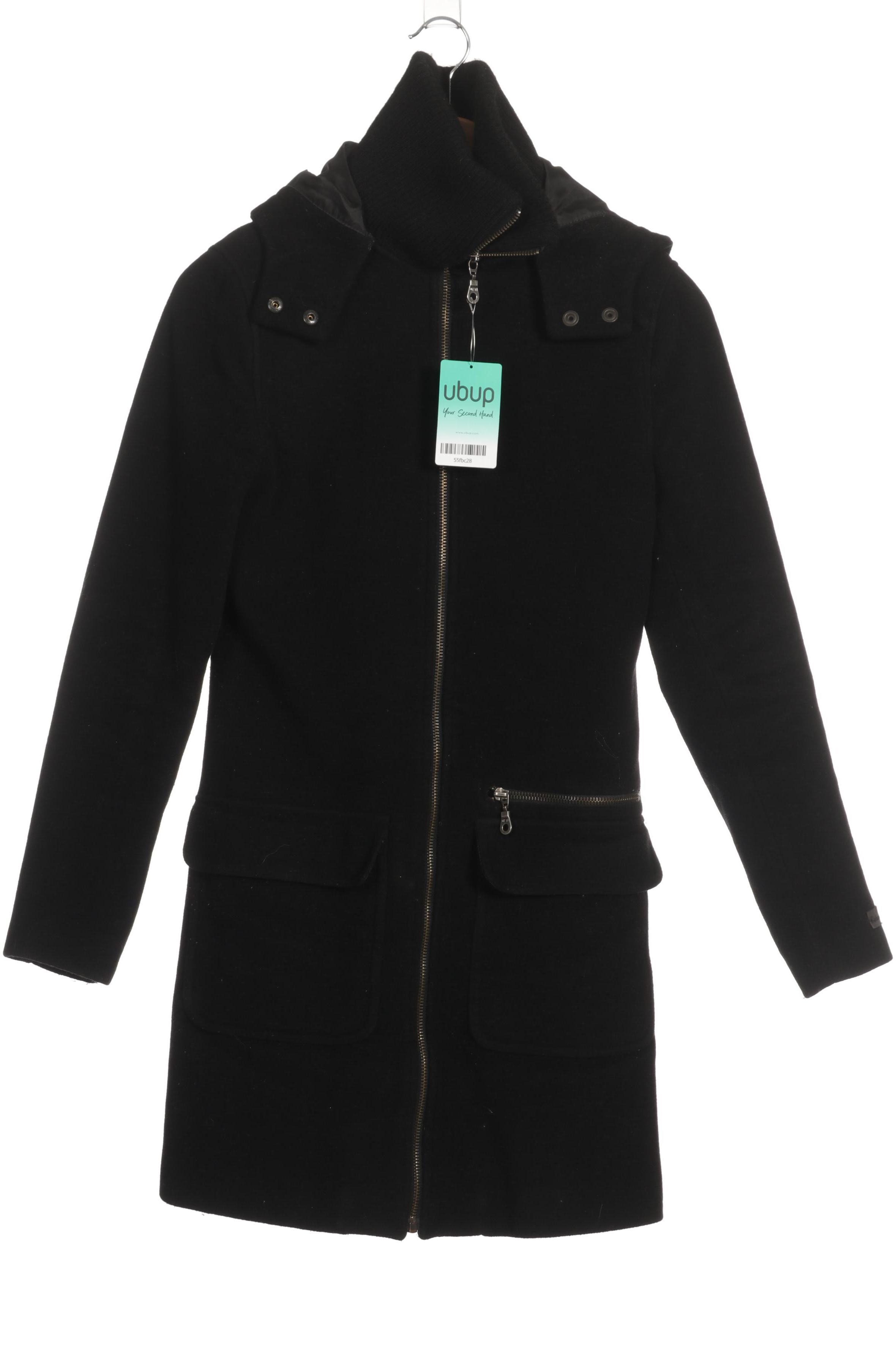 

H&M Damen Mantel, schwarz, Gr. 36