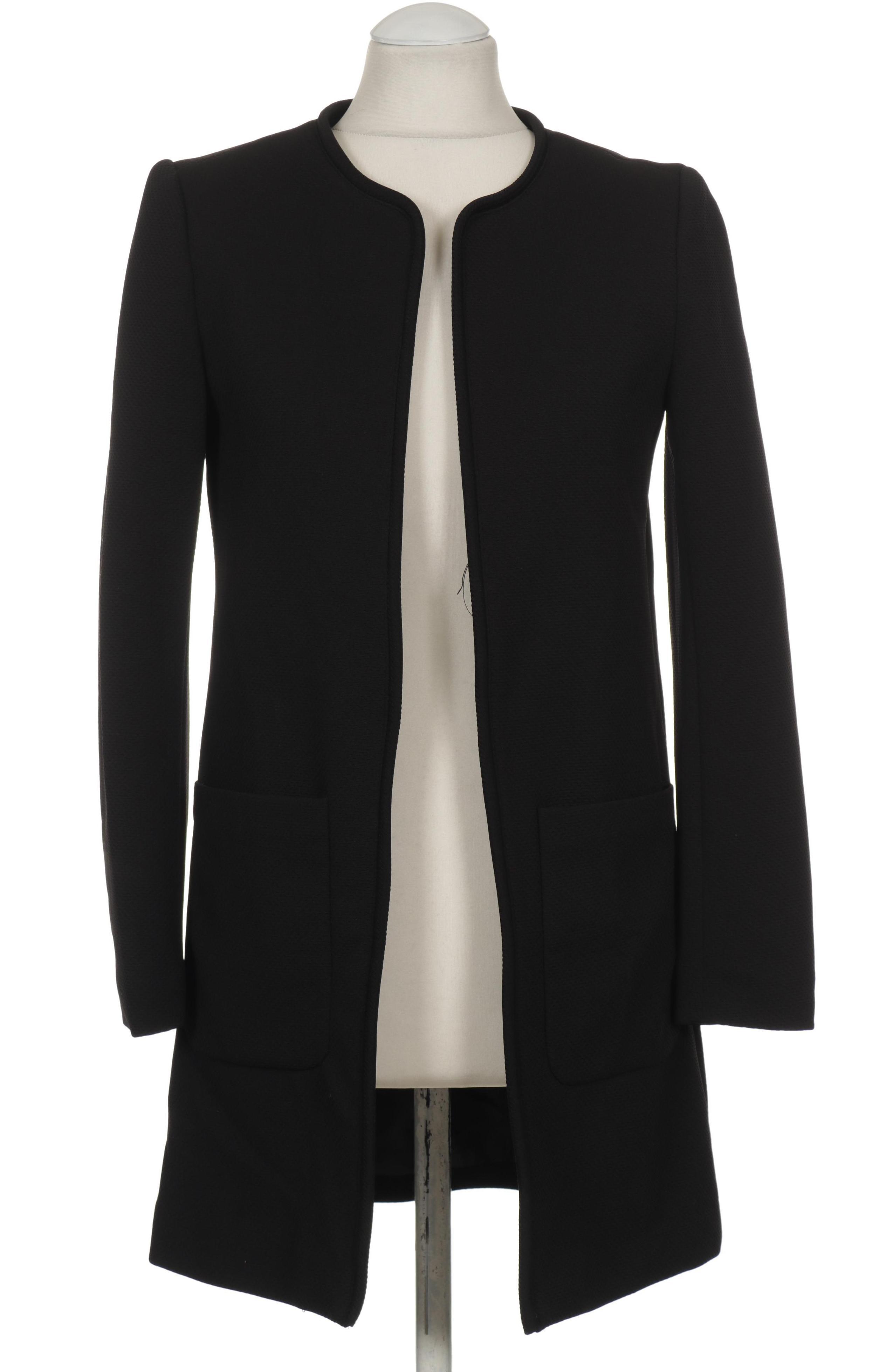 

H&M Damen Mantel, schwarz, Gr. 36