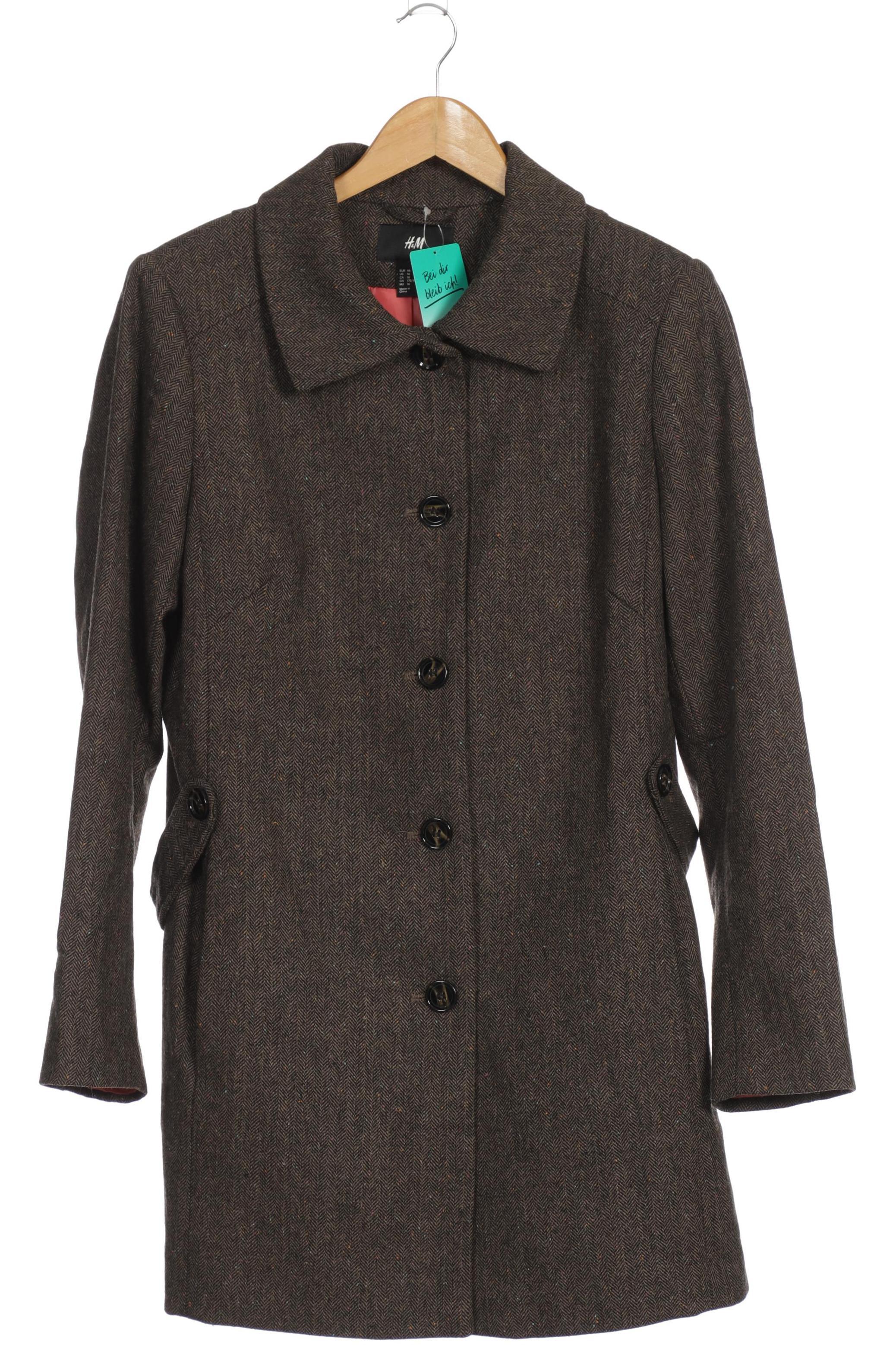

H&M Damen Mantel, braun, Gr. 46